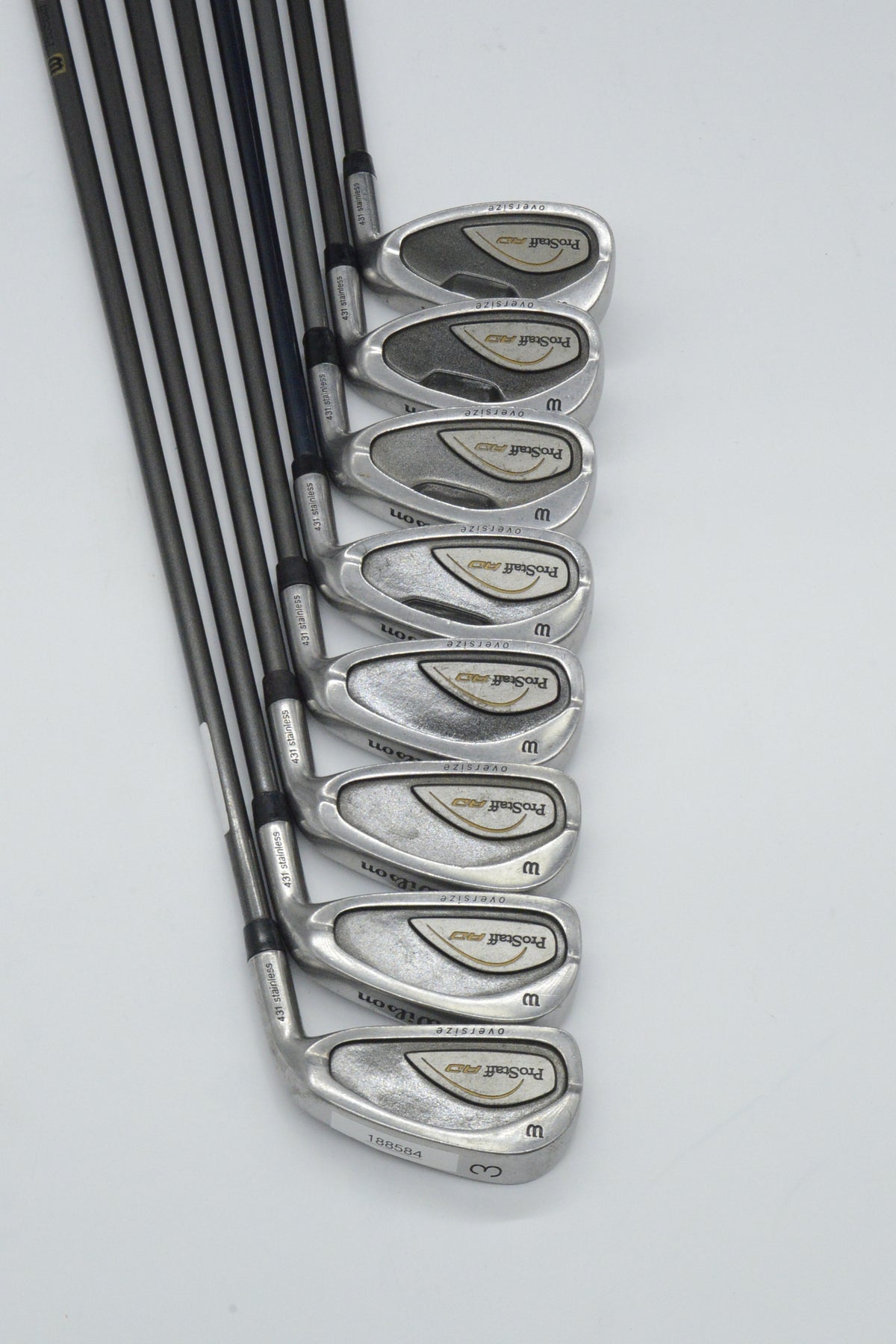 Wilson ProStaff AD 3-PW Iron Set S Flex -0.25"