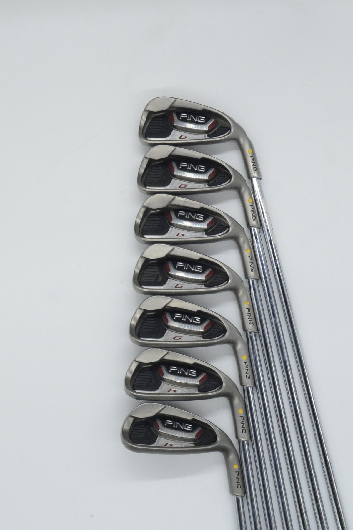 Ping G20 4-PW Iron Set R Flex Std Length