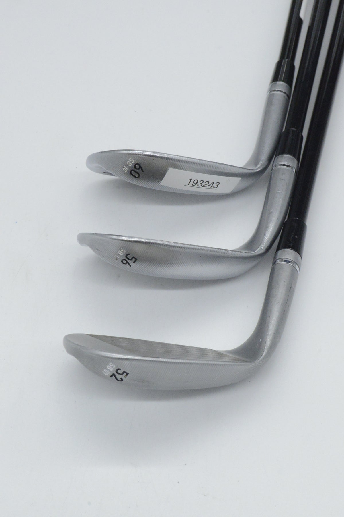 TaylorMade MG5 Satin Chrome 52, 56, 60 Degree Wedge Set S Flex