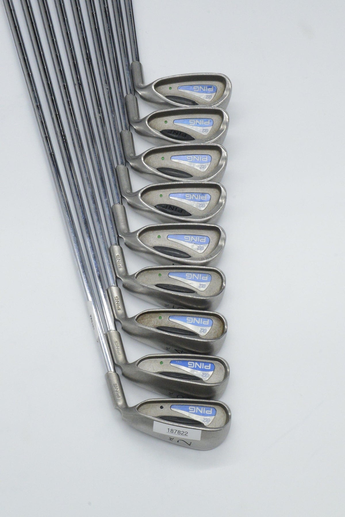 Ping G2 2-PW Iron Set S Flex +0.25"