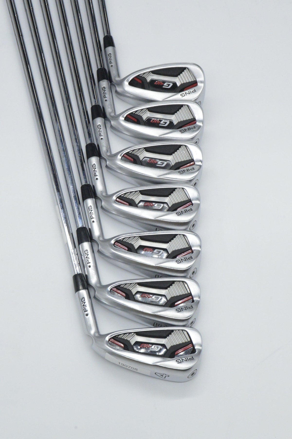 Ping G410 4-PW Iron Set S Flex +0.25"