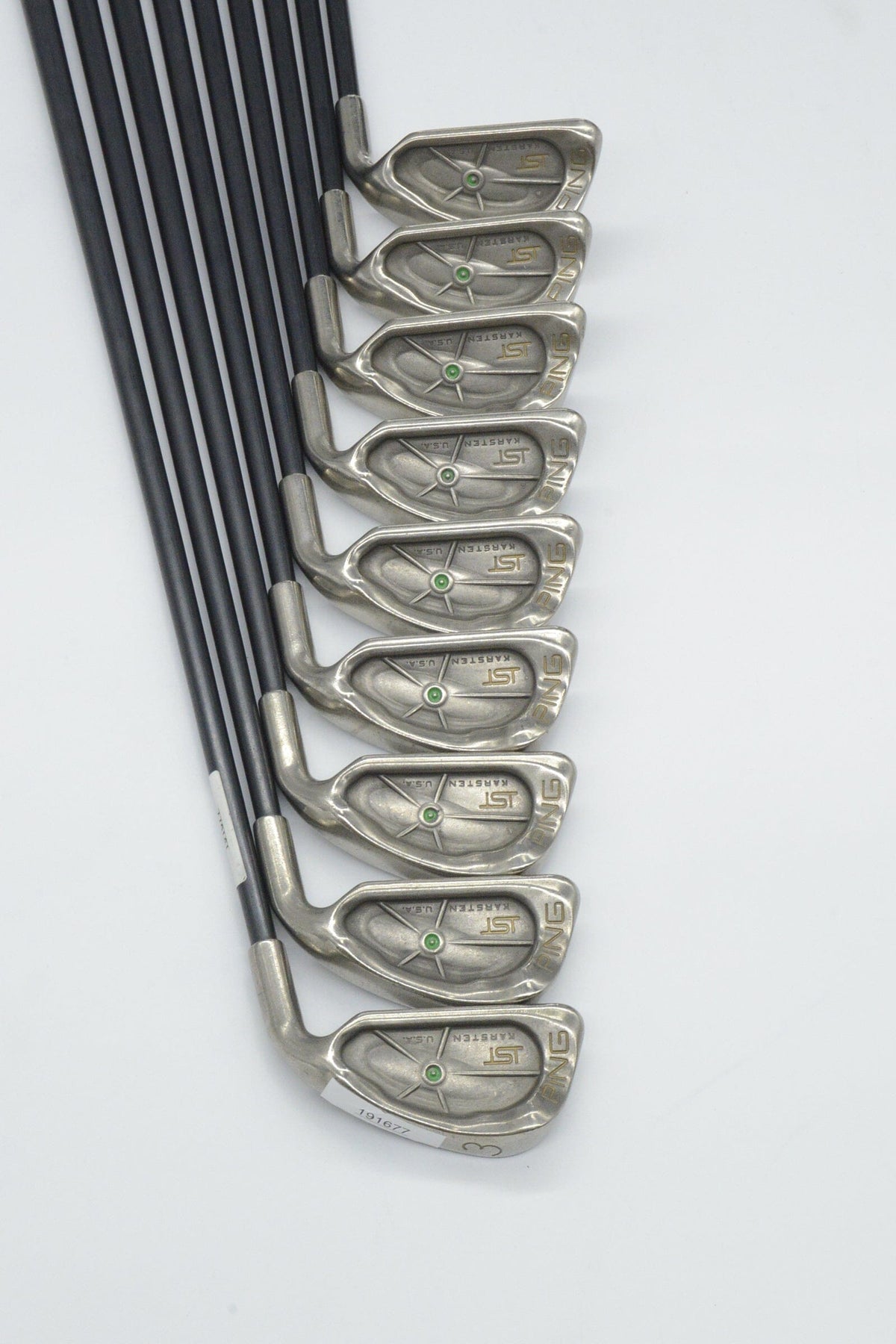 Ping ISI Nickel 3-PW, SW Iron Set S Flex +0.5"