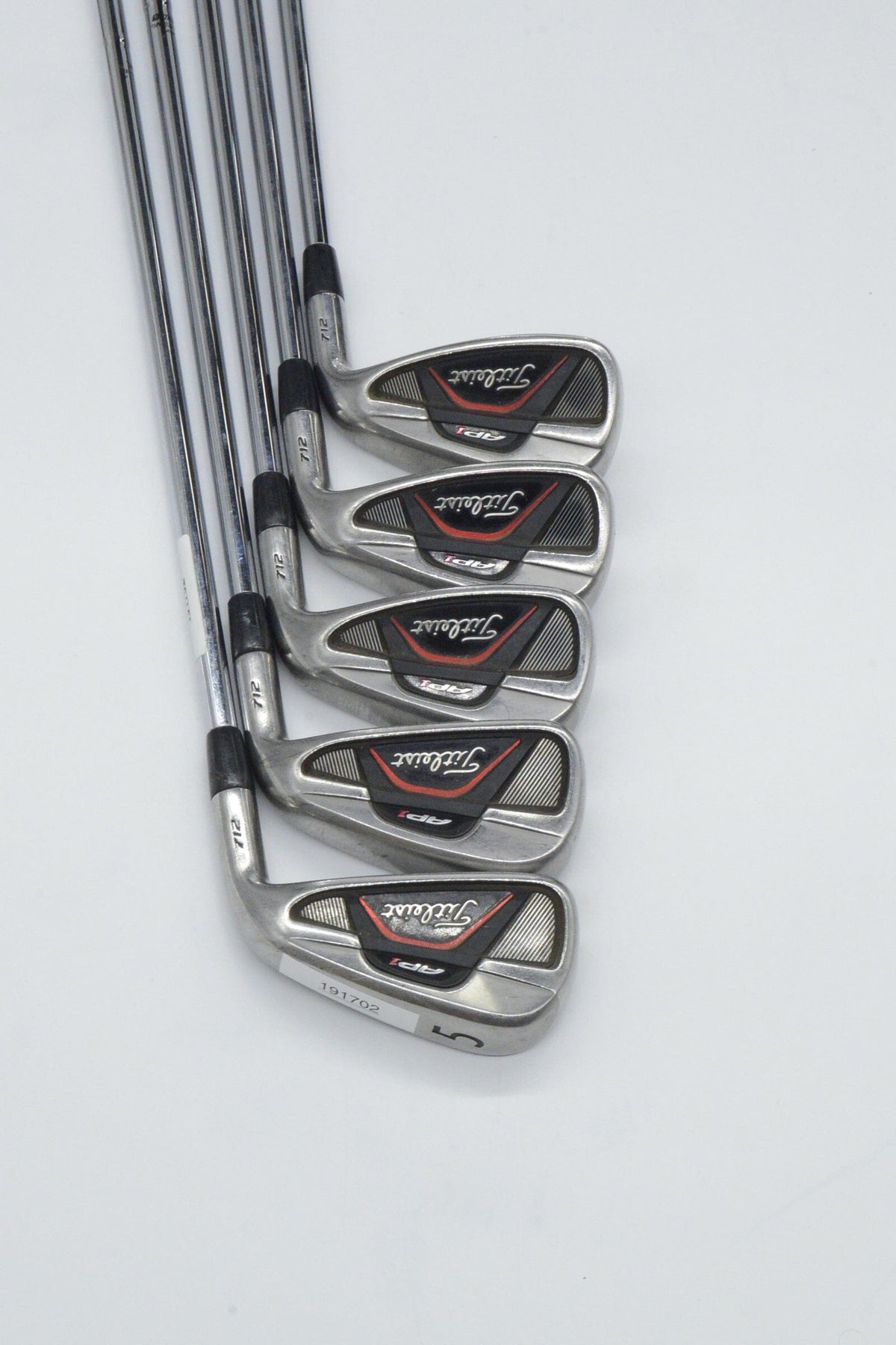 Titleist 712 AP1 5, 7-PW Iron Set R Flex +0.25"