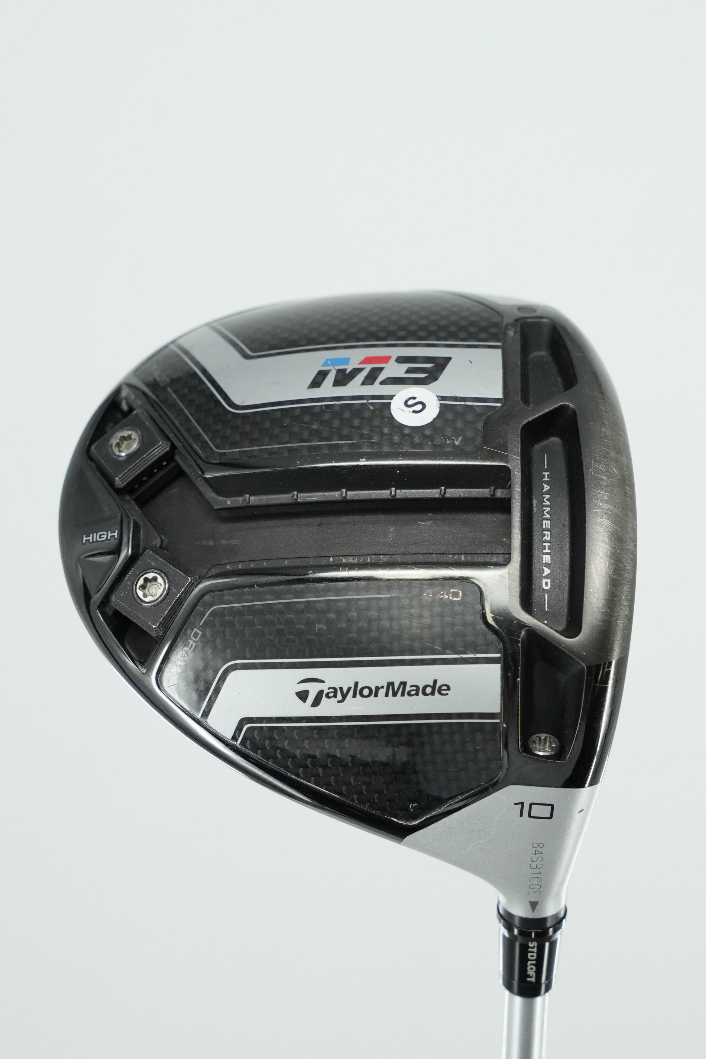 *Dented* TaylorMade M3 10 Degree Driver S Flex 45.25" Golf Clubs GolfRoots 