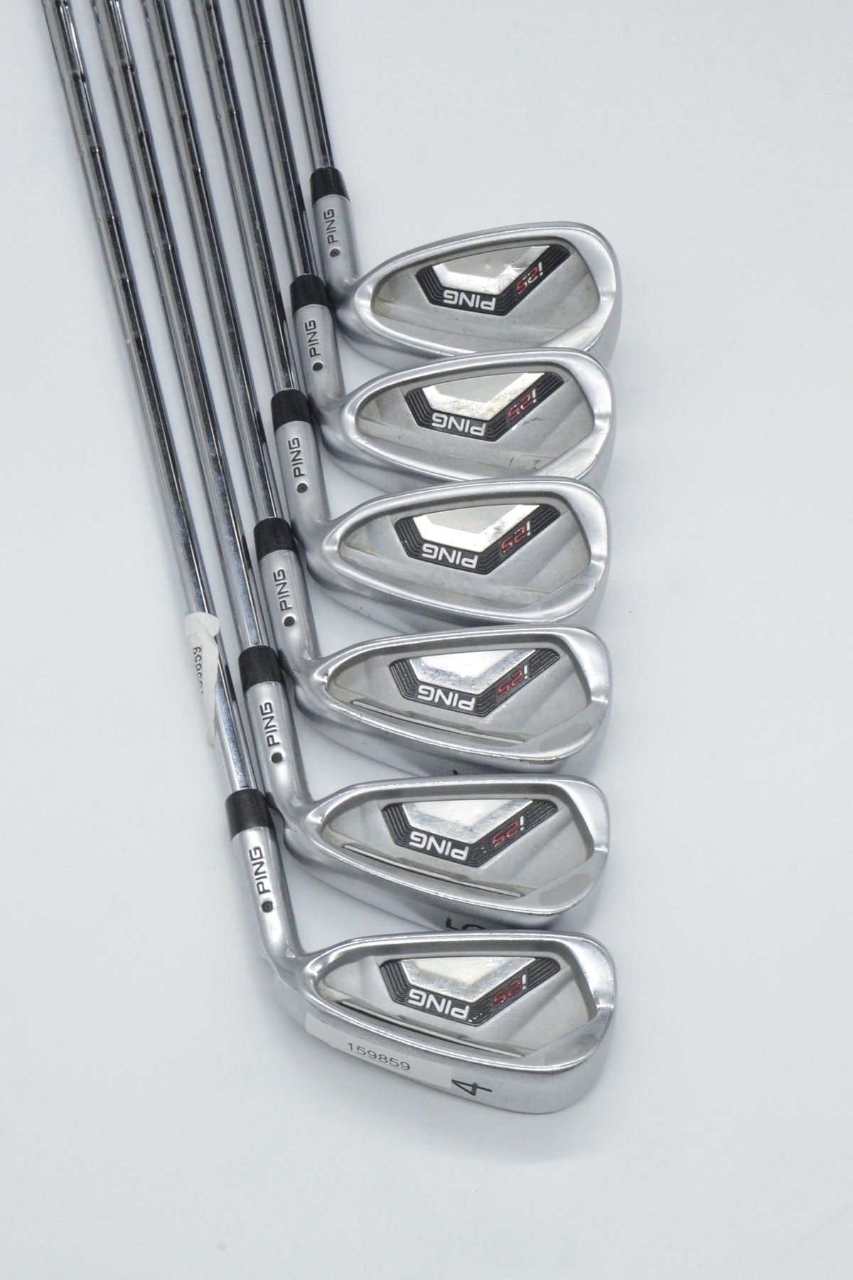 Ping I25 4-6, 8-PW Iron Set S Flex +0.25"