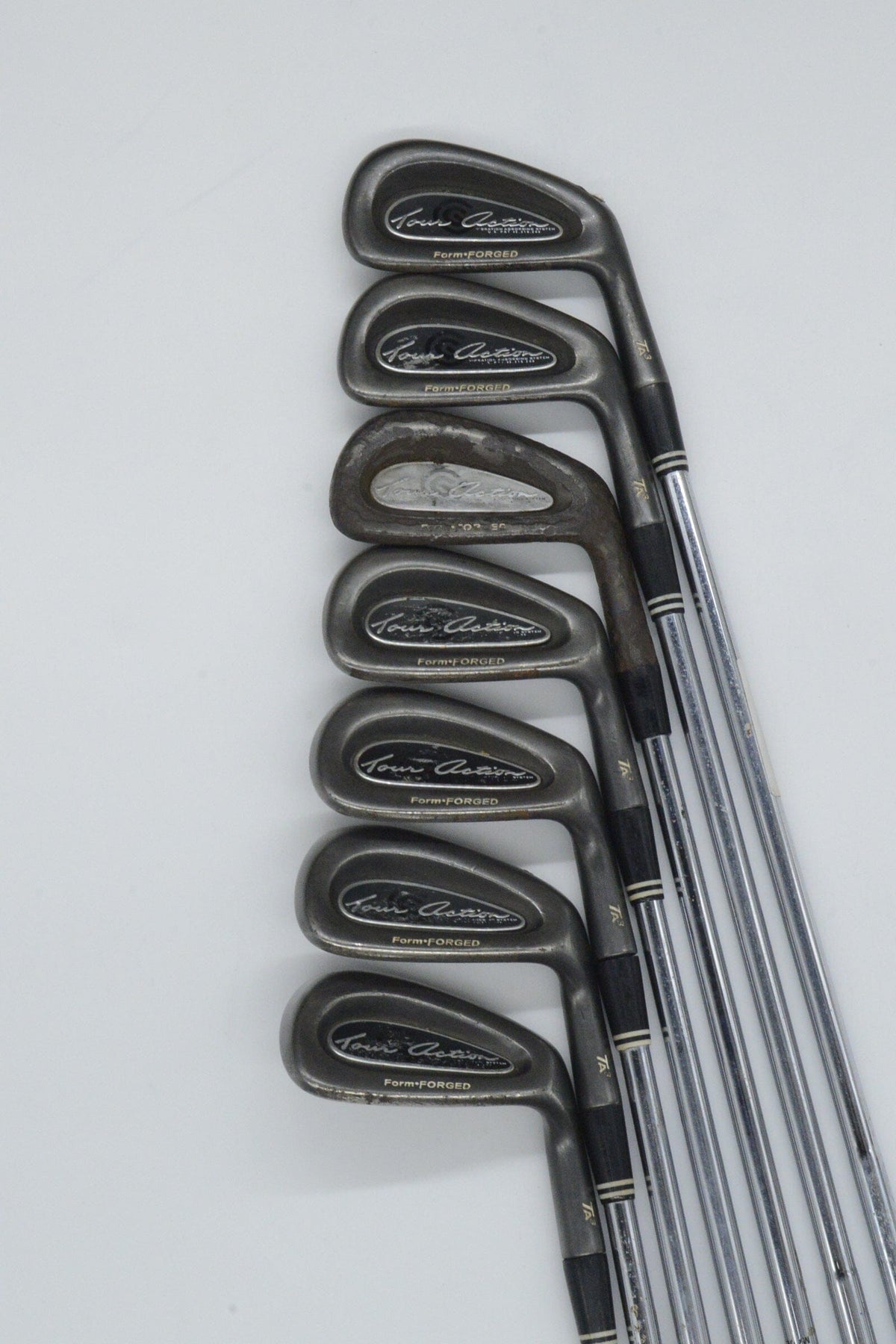Cleveland Ta3 Form Forged Gunmetal 3-6, 8-PW Iron Set S Flex Std Length Golf Clubs GolfRoots 