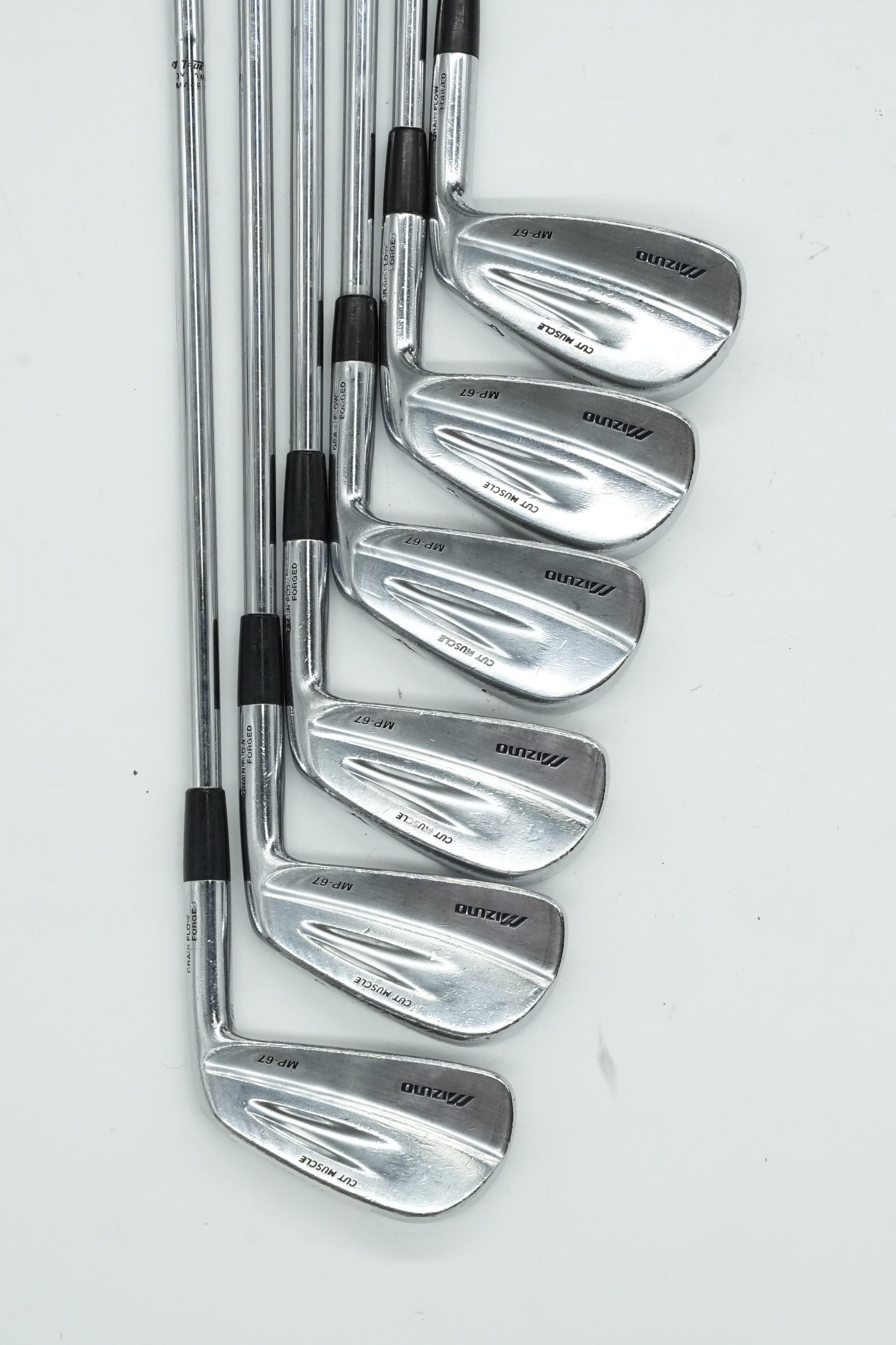 Mizuno MP-67 4-9 Iron Set S Flex +0.5" Golf Clubs GolfRoots 