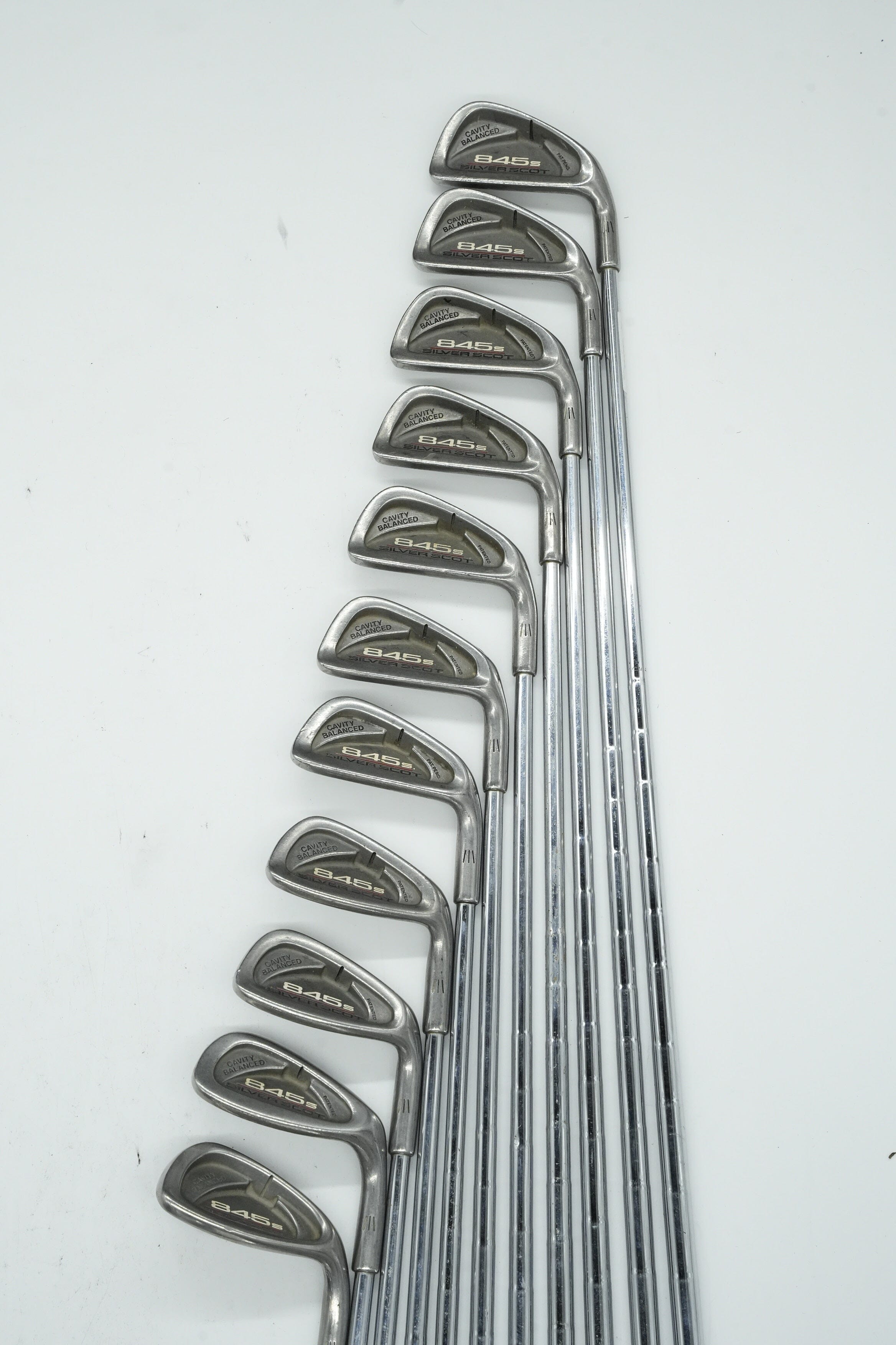 Tommy Armour 845S Silver Scot 1-PW, SW Iron Set S Flex -0.75" Golf Clubs GolfRoots 