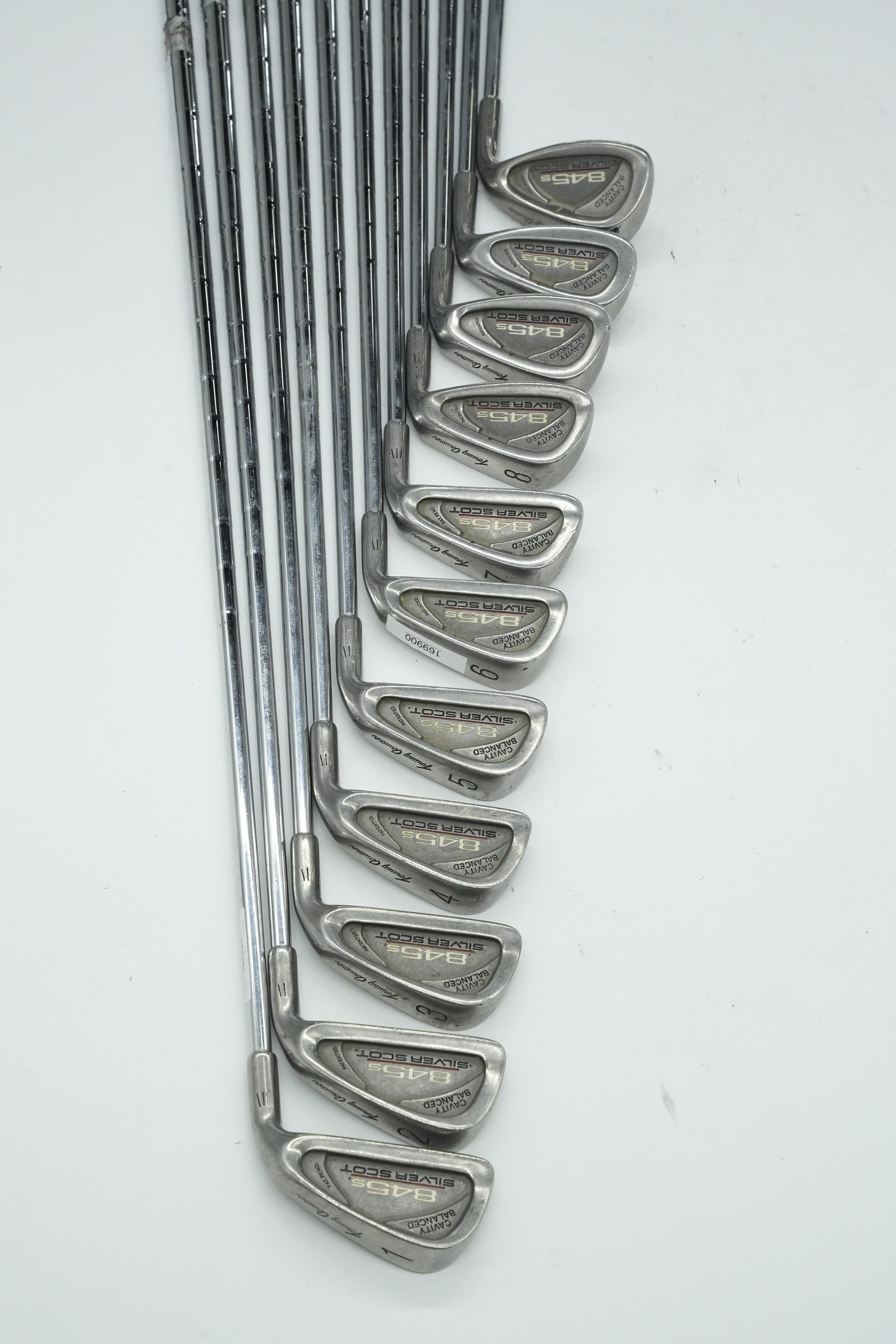 Tommy Armour 845S Silver Scot 1-PW, SW Iron Set S Flex -0.75" Golf Clubs GolfRoots 