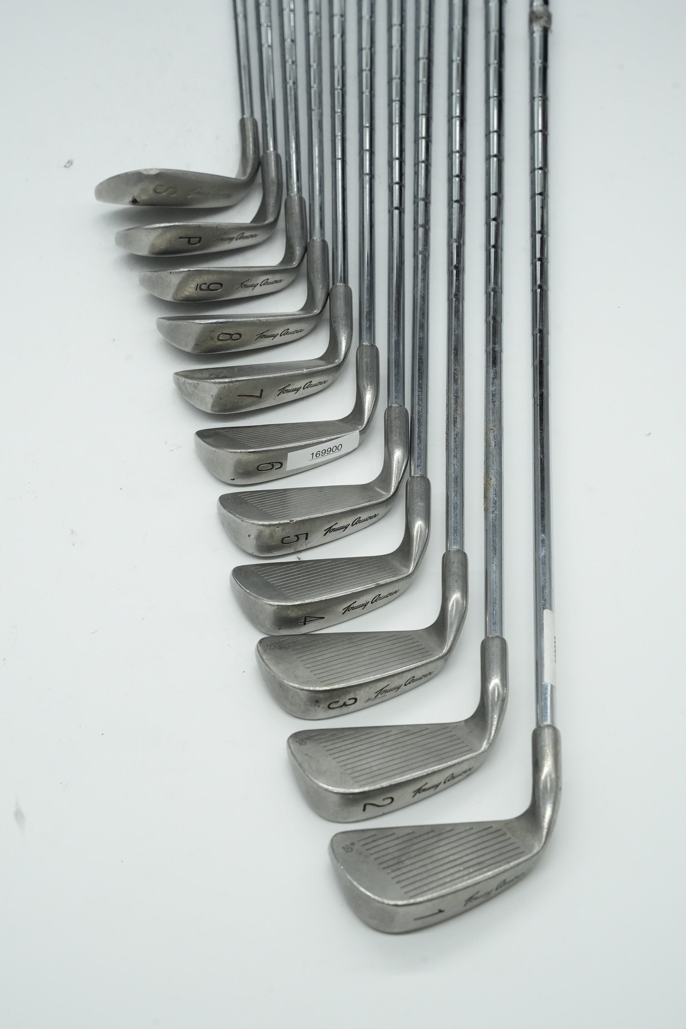 Tommy Armour 845S Silver Scot 1-PW, SW Iron Set S Flex -0.75" Golf Clubs GolfRoots 