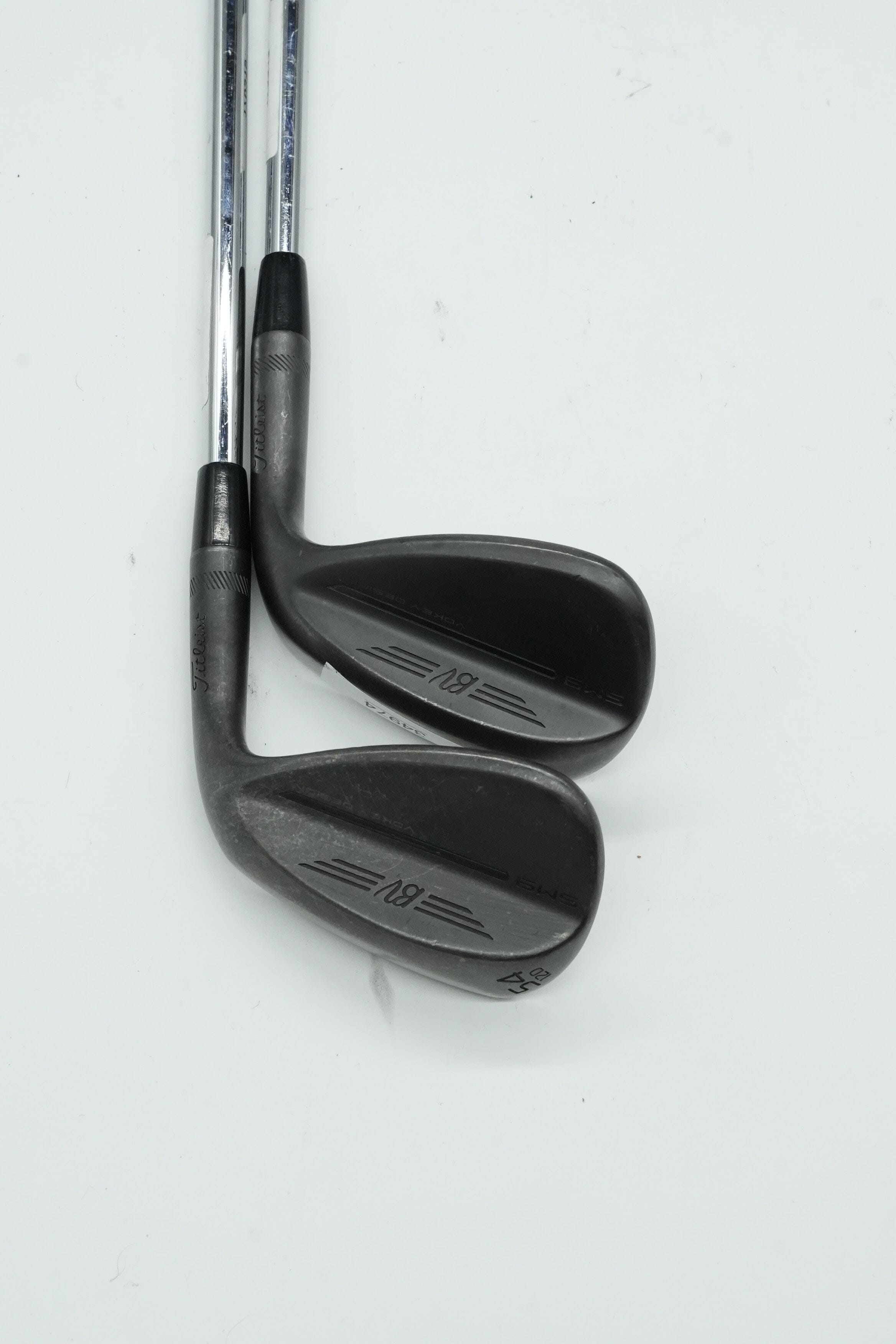 Titleist Vokey SM9 Jet Black 54 & 58 Degree Wedge Set Wedge Flex Golf Clubs GolfRoots 