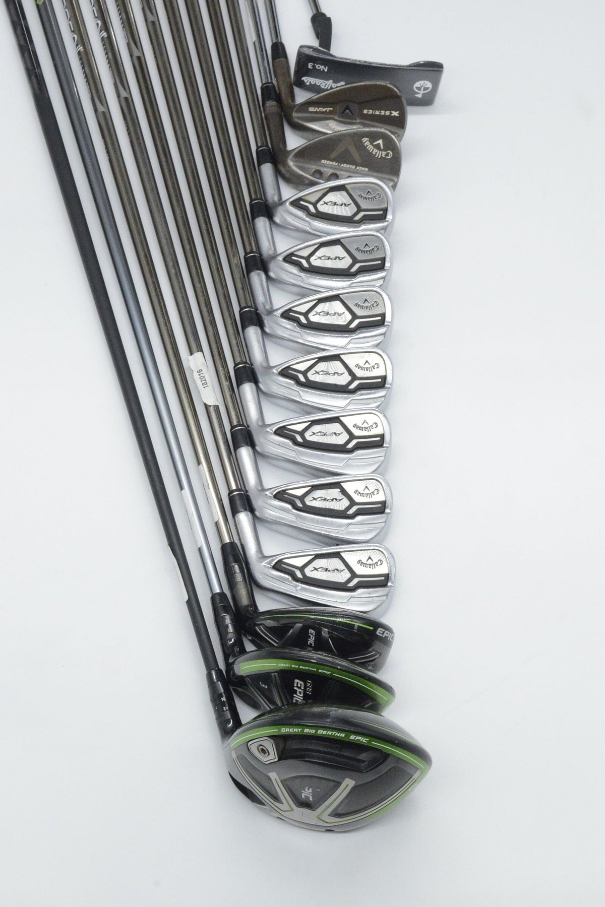Callaway Apex Forged Mixed Full Set R Flex -0.5" Golf Clubs GolfRoots 