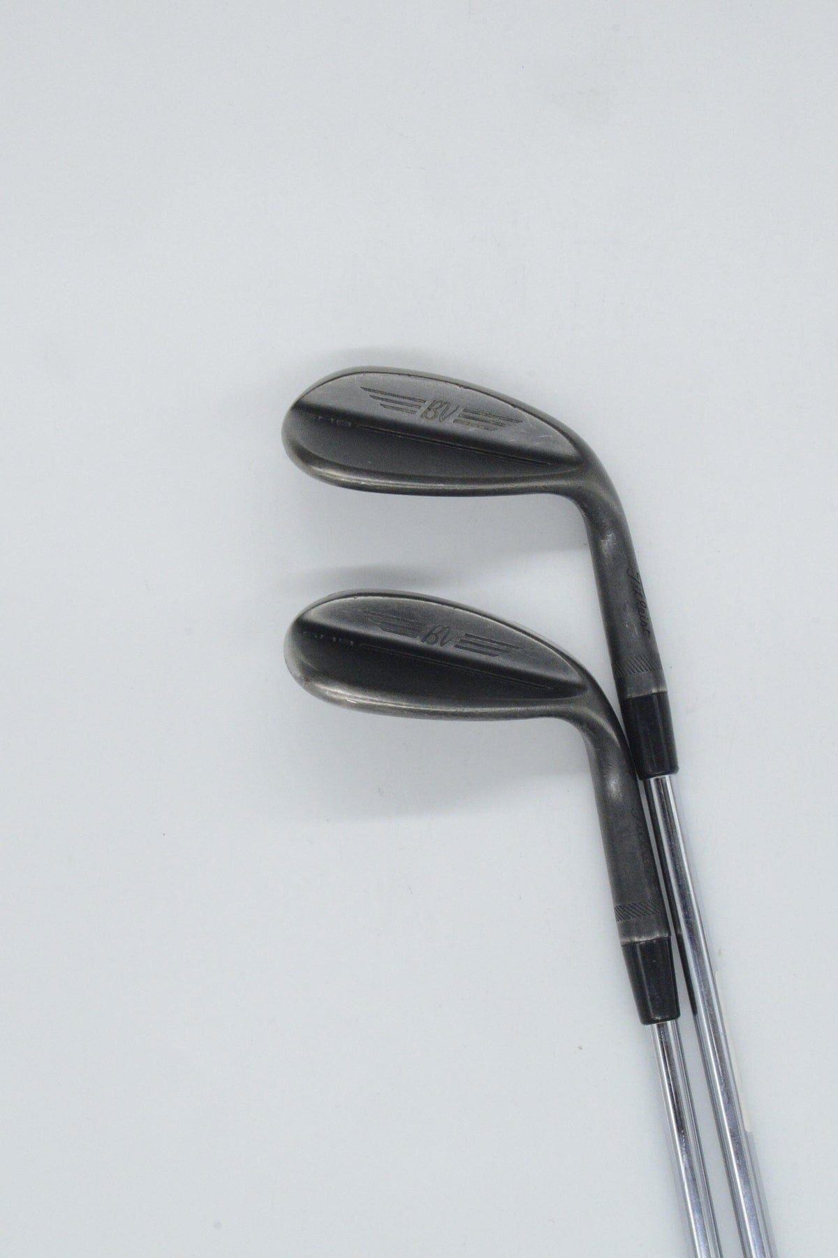 Titleist Vokey SM9 Jet Black 54 & 58 Degree Wedge Set S Flex Golf Clubs GolfRoots 