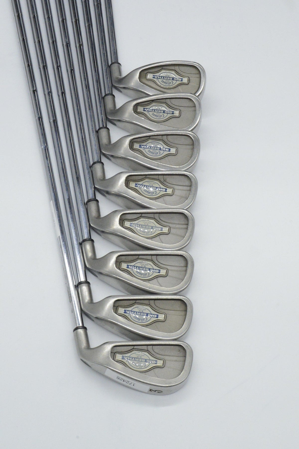 Callaway Big Bertha X-12 3-PW Iron Set S Flex Std Length Golf Clubs GolfRoots 
