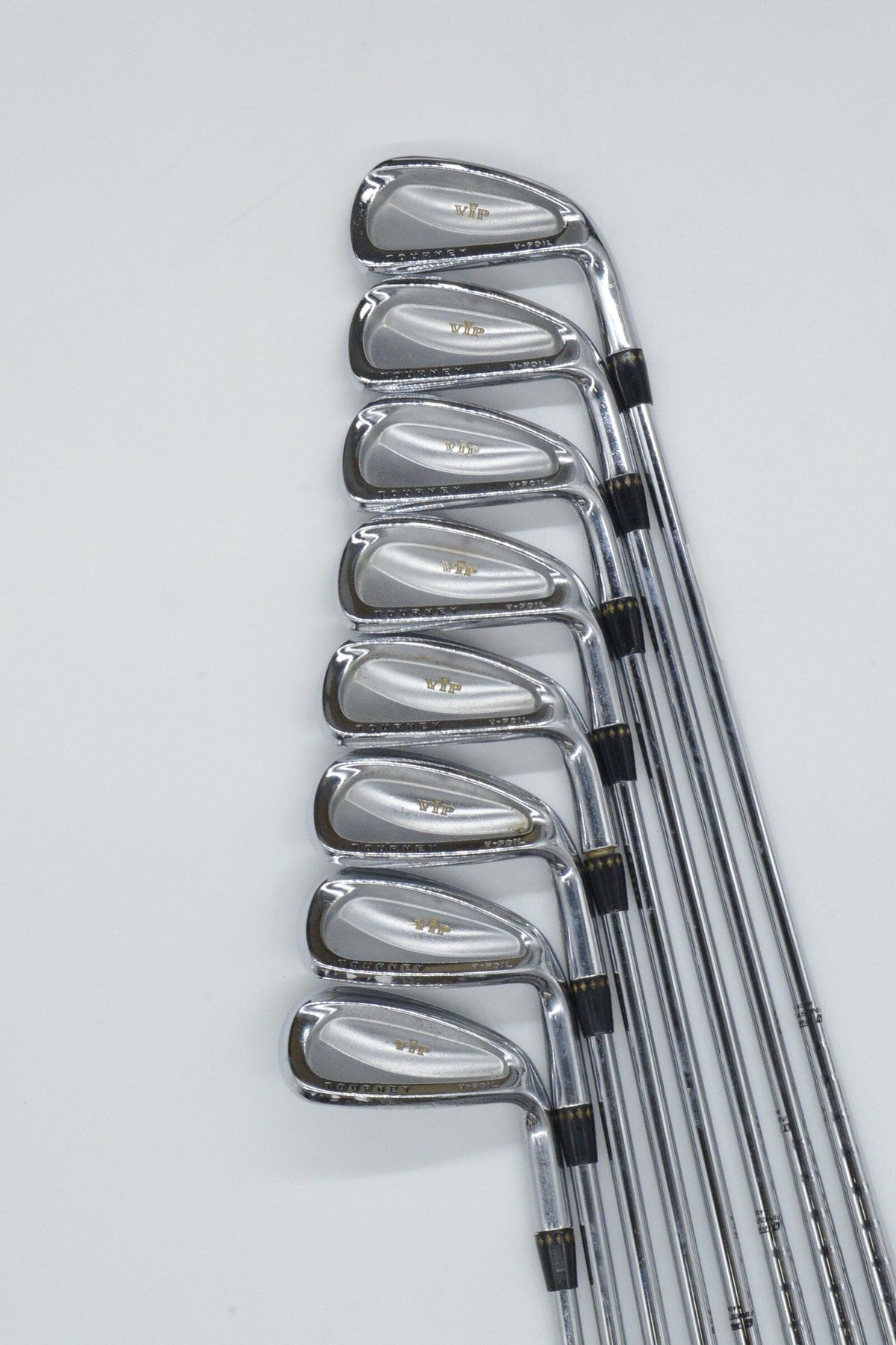MacGregor Vip V-Foil 1025-C 3-PW Iron Set S Flex +0.25" Golf Clubs GolfRoots 