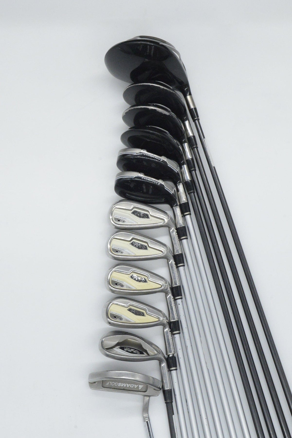 Women's Adams Idea Tech V4 Hybrid Mixed Full Set W Flex +0.5" Golf Clubs GolfRoots 