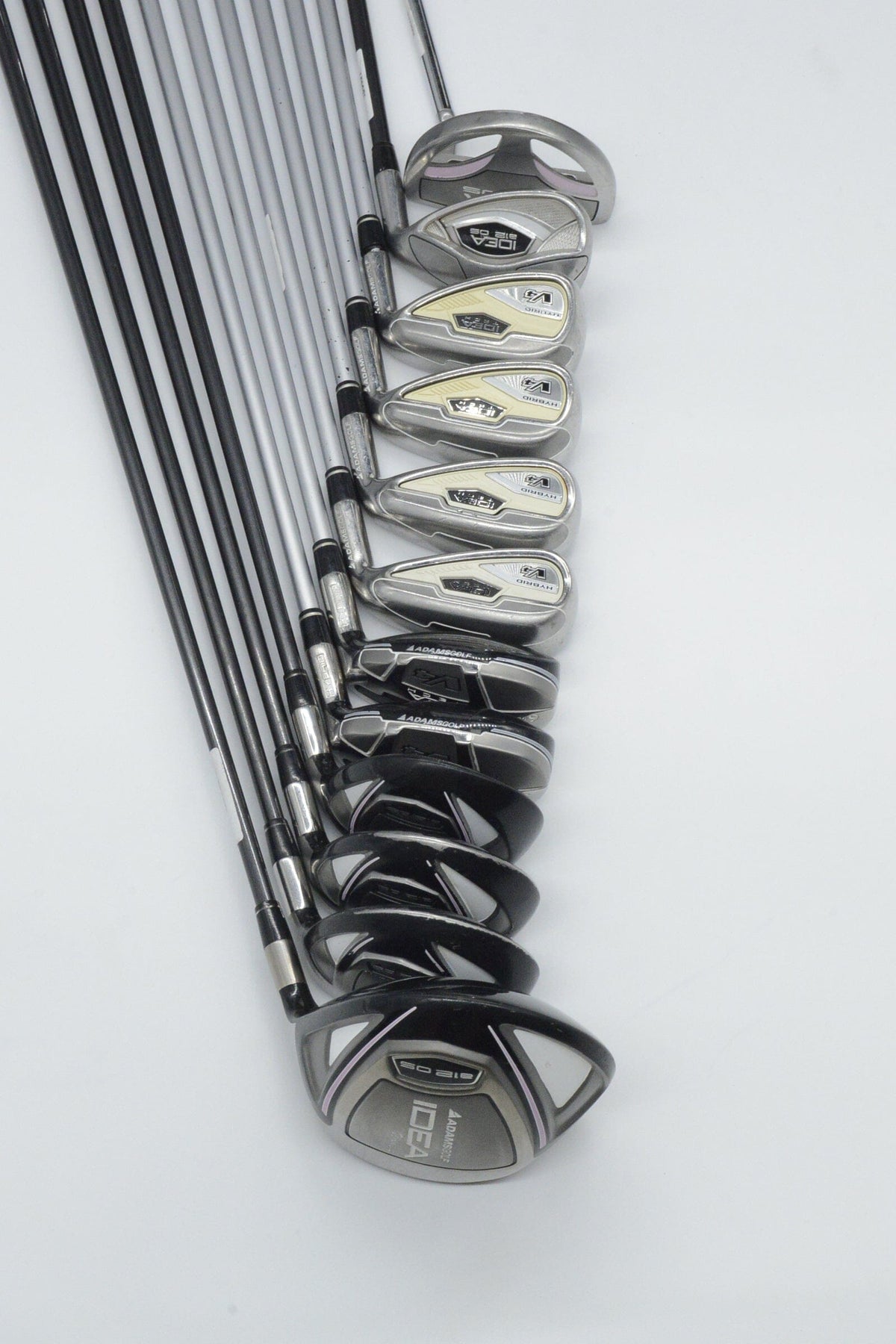 Women's Adams Idea Tech V4 Hybrid Mixed Full Set W Flex +0.5" Golf Clubs GolfRoots 