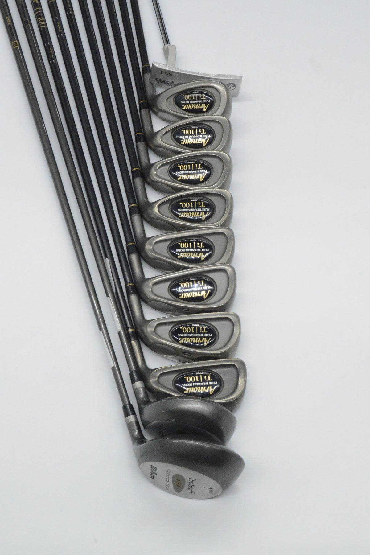 Tommy Armour Ti 100 Mixed Full Set R Flex Std Length