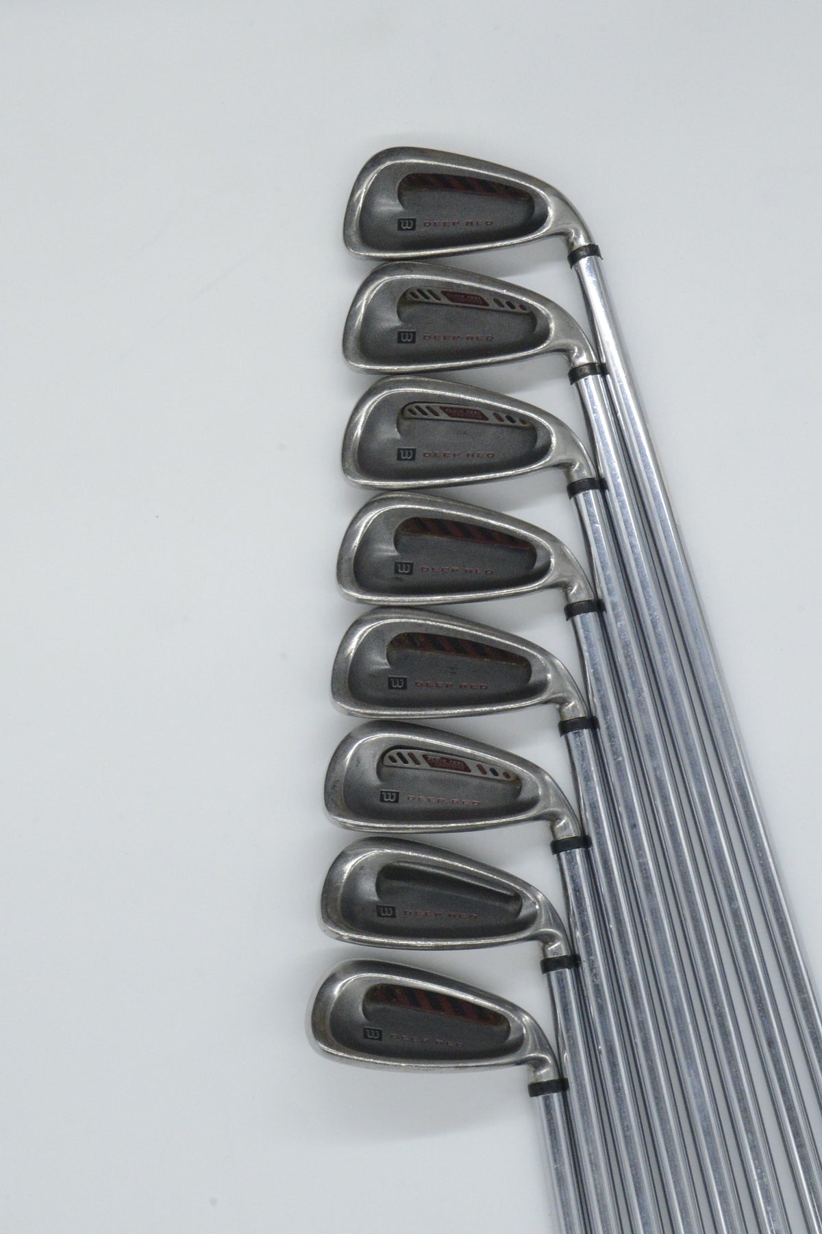 Wilson Deep Red 3-PW Iron Set S Flex +0.25"