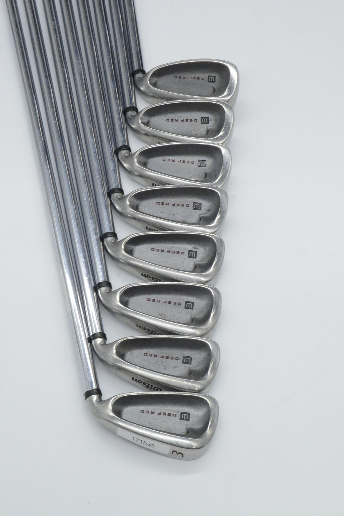 Wilson Deep Red 3-PW Iron Set S Flex +0.25"