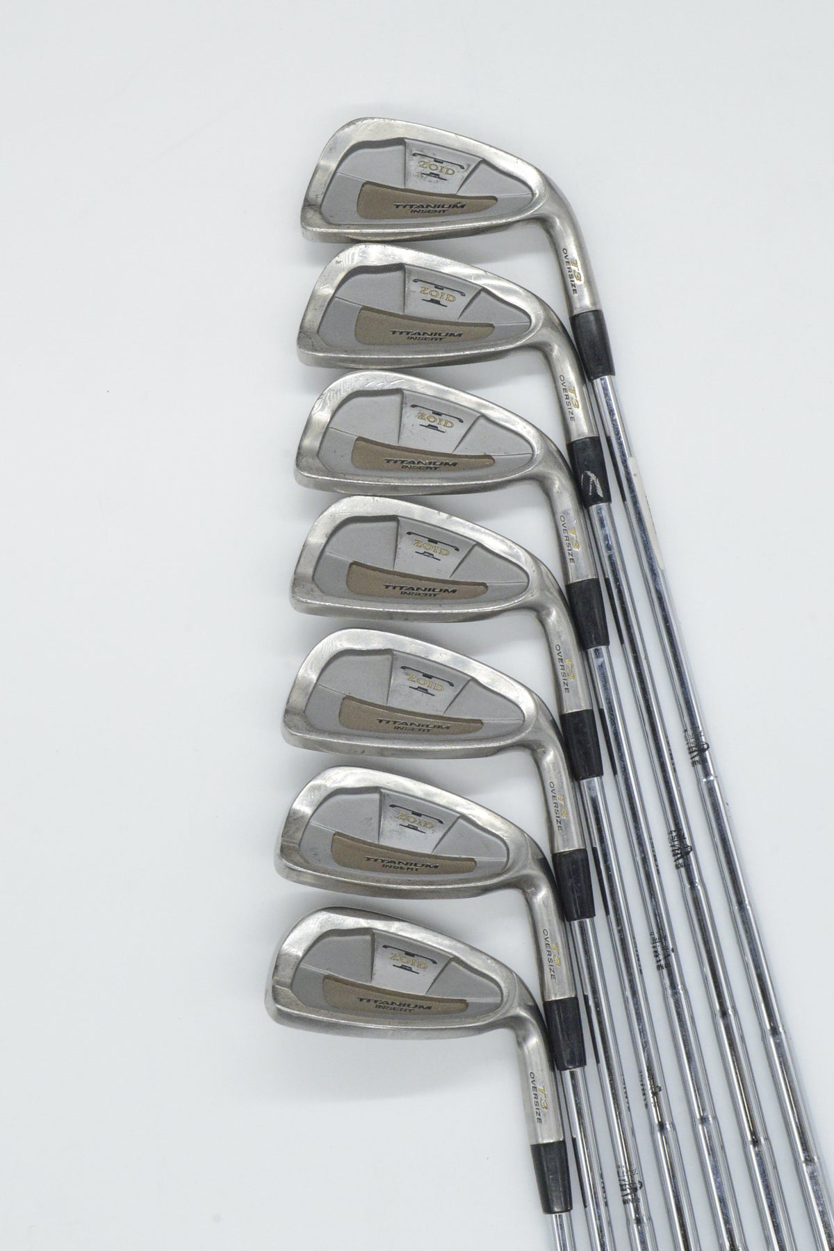 Mizuno T-Zoid T3 Oversize 3-9 Iron Set S Flex Std Length