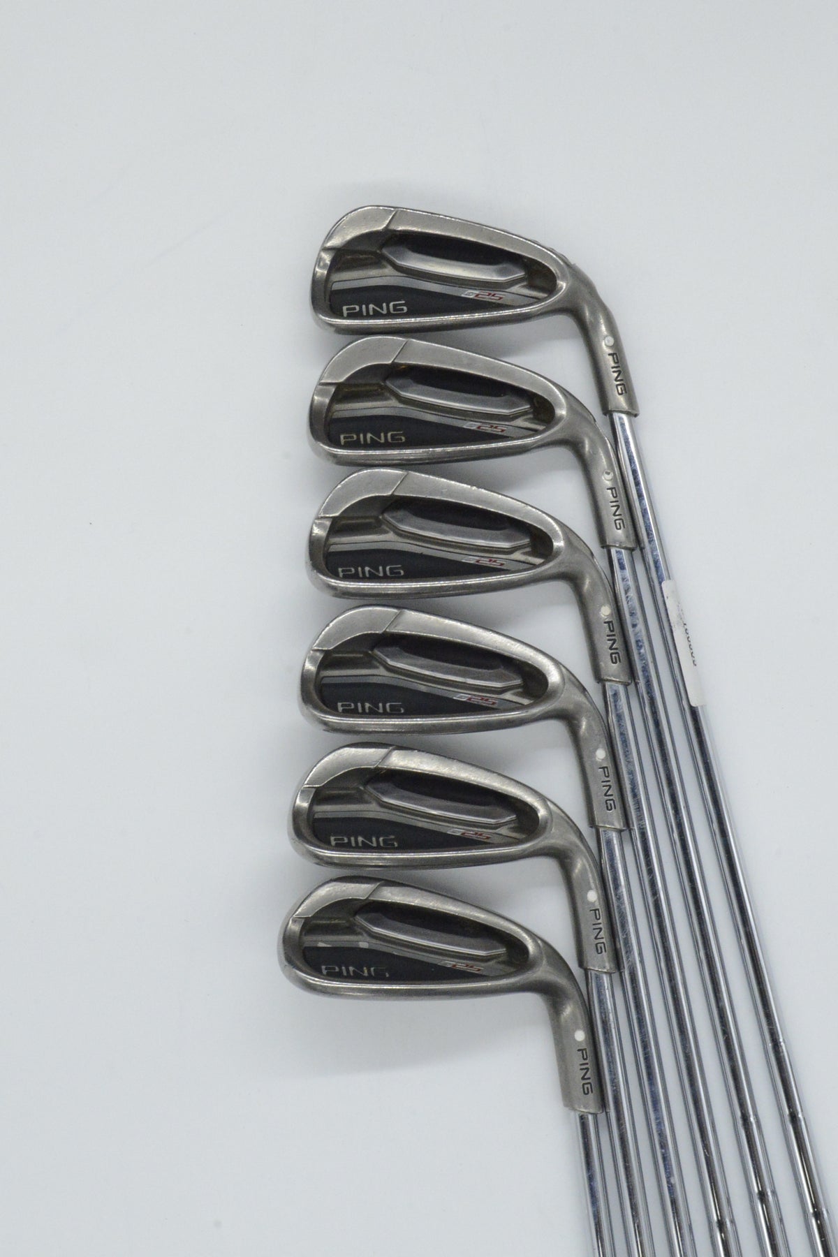 Ping G25 5, 7-UW Iron Set R Flex Std Length
