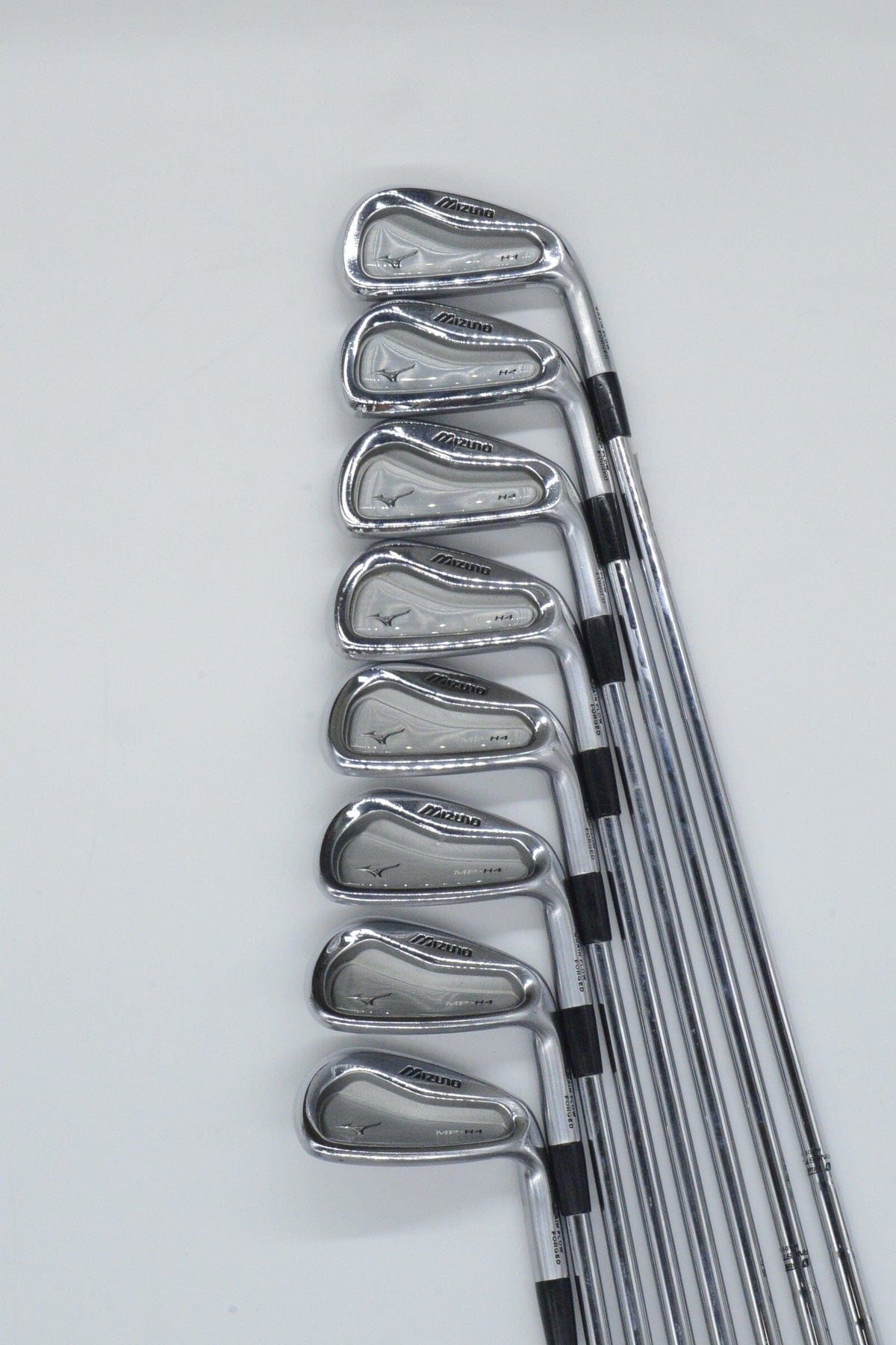 Mizuno MP-H4 3-PW Iron Set R Flex +1.5" Golf Clubs GolfRoots 