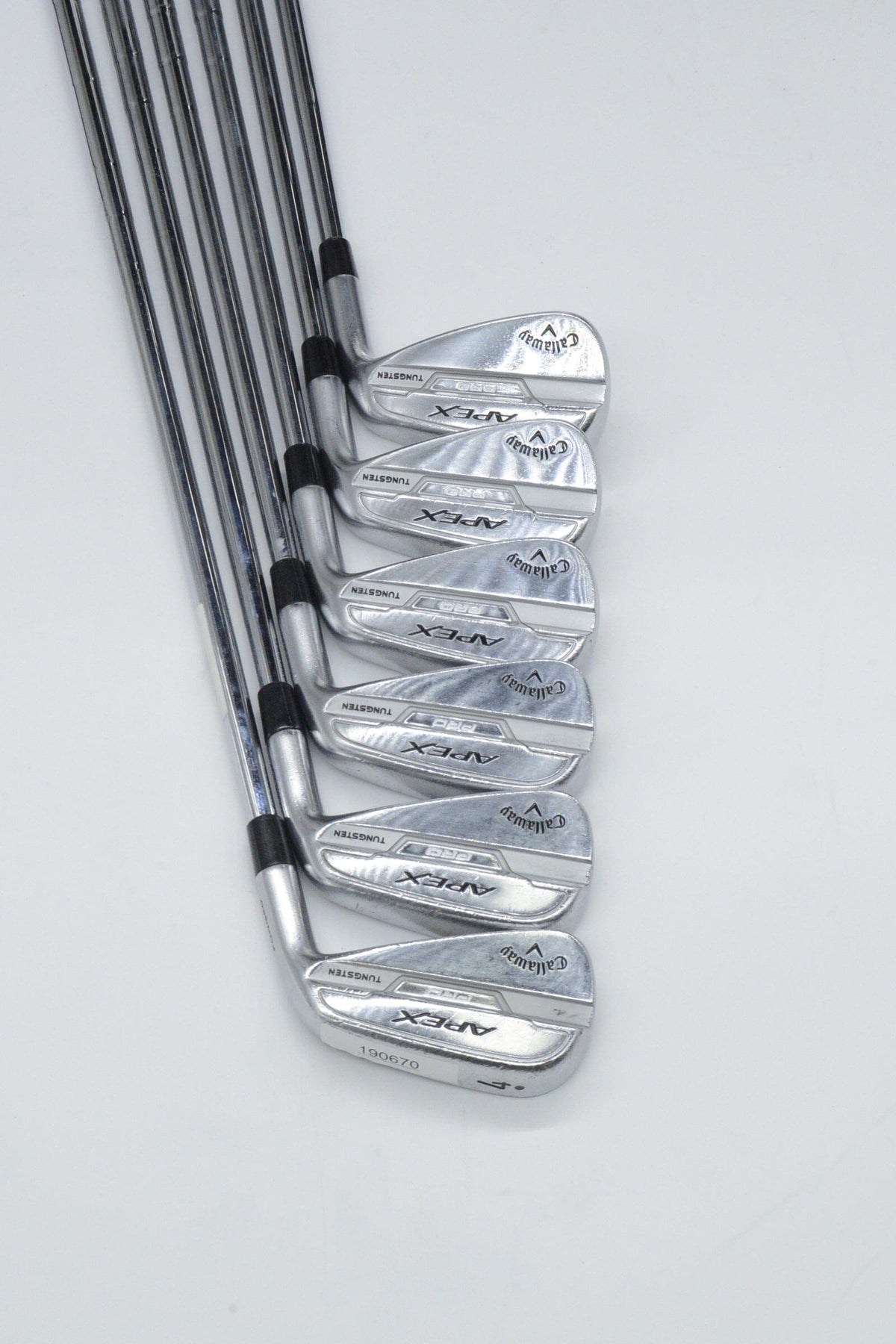 Callaway Apex Pro Forged 4-6, 8-PW Iron Set S Flex -1" Golf Clubs GolfRoots 