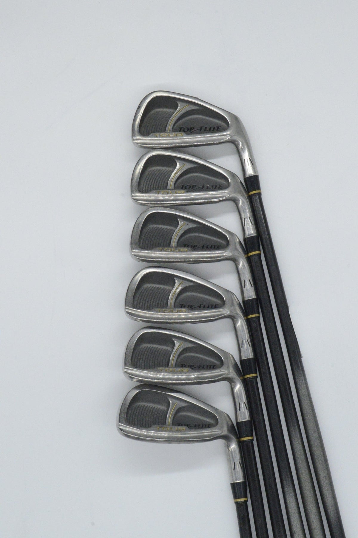 Top Flite Tour Oversize 5-PW Iron Set R Flex -0.75" Golf Clubs GolfRoots 