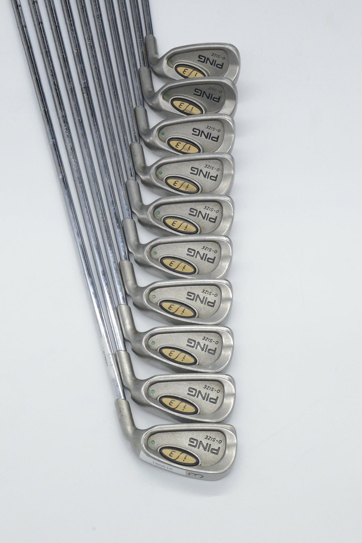 Ping I3 O-Size 3-PW, SW-LW Iron Set S Flex +0.25" Golf Clubs GolfRoots 