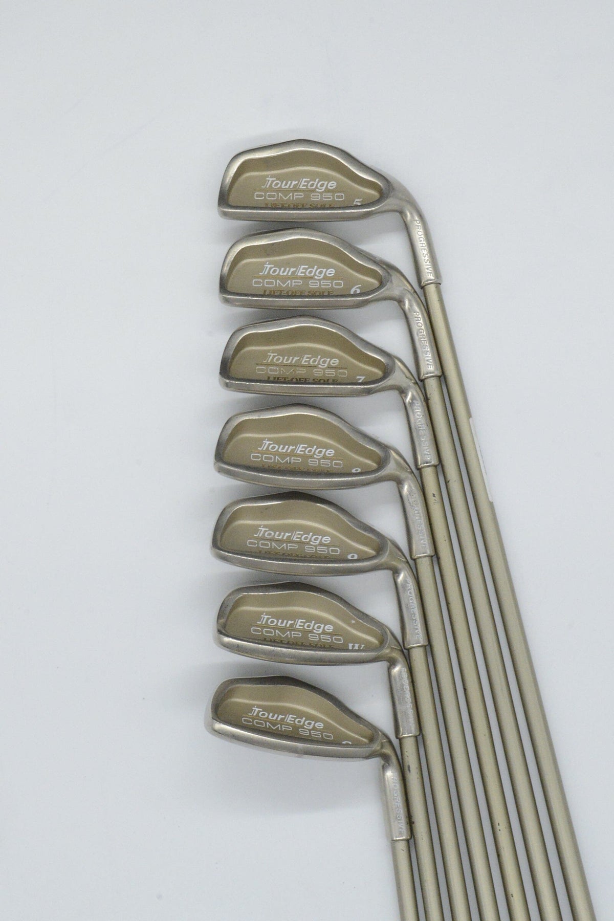 Women's Tour Edge CoMP-950 5-PW, SW Iron Set W Flex -0.25" Golf Clubs GolfRoots 