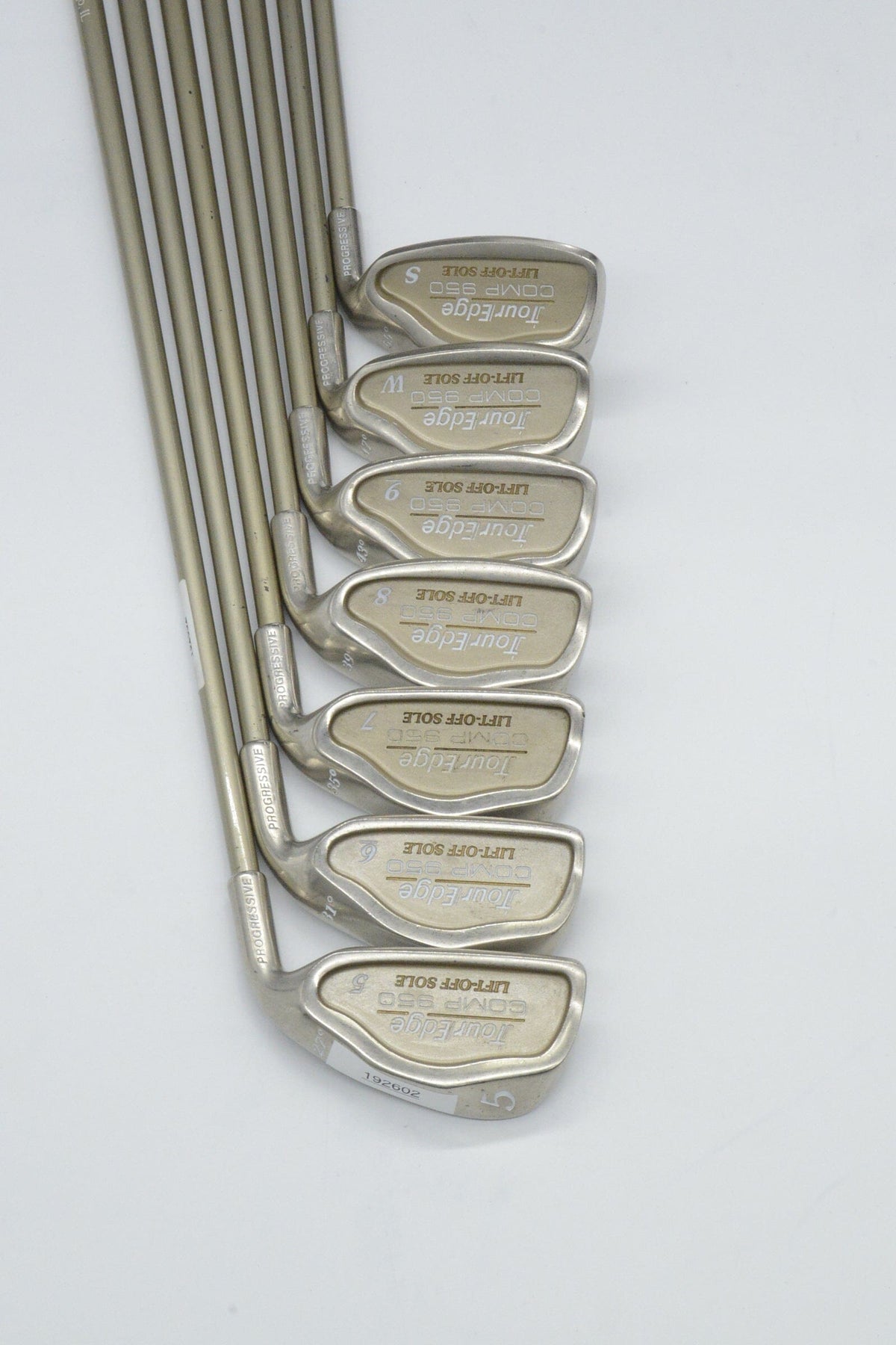 Women's Tour Edge CoMP-950 5-PW, SW Iron Set W Flex -0.25" Golf Clubs GolfRoots 