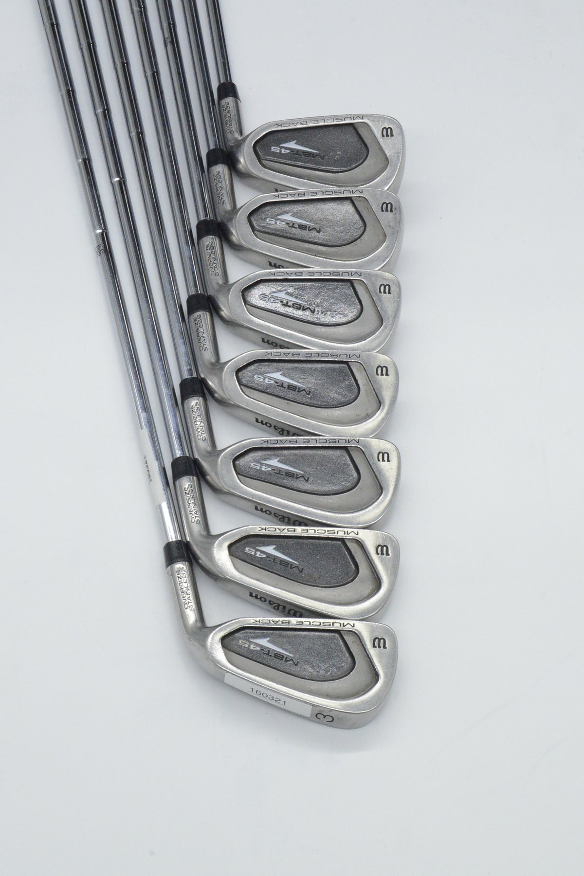 Wilson MBT-45 3-9 Iron Set X Flex -0.5"