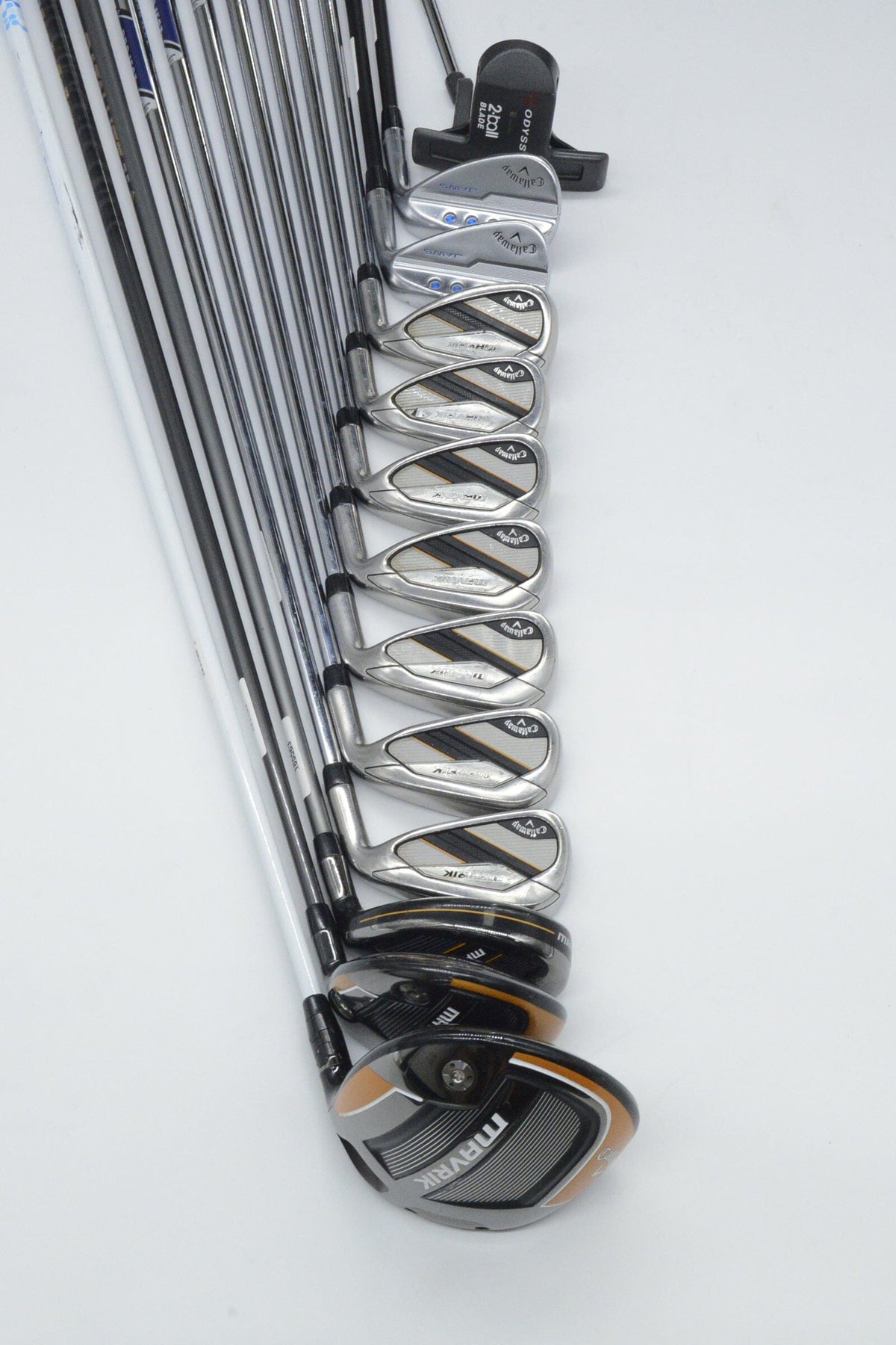 Callaway Mavrik Mixed Full Set S Flex +0.25" Golf Clubs GolfRoots 