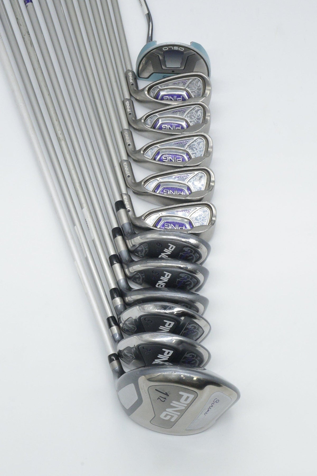 Women's Ping Serene Mixed Full Set W Flex -1" Golf Clubs GolfRoots 