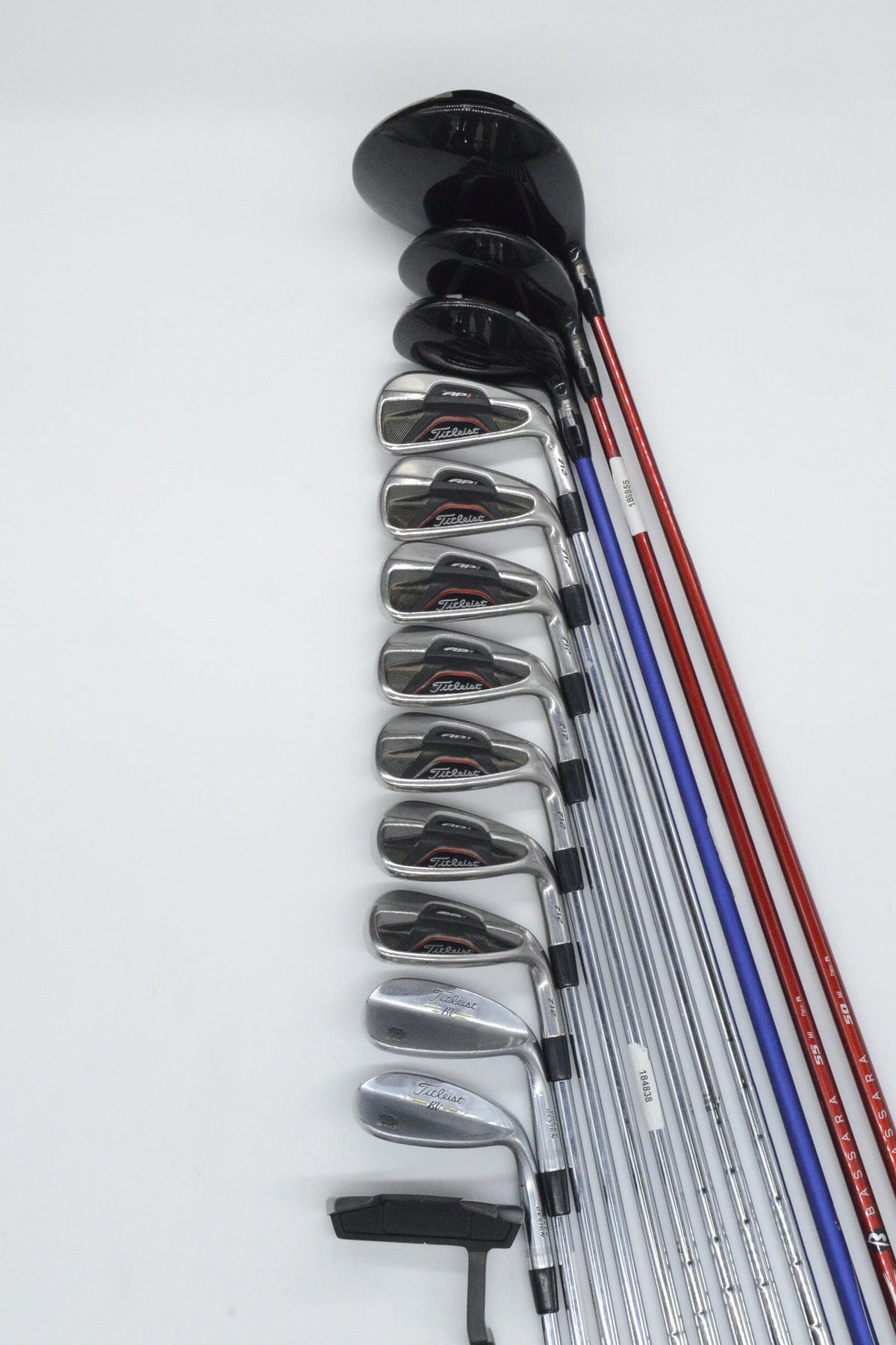 Titleist 712 AP1 Mixed Full Set R Flex Std Length Golf Clubs GolfRoots 