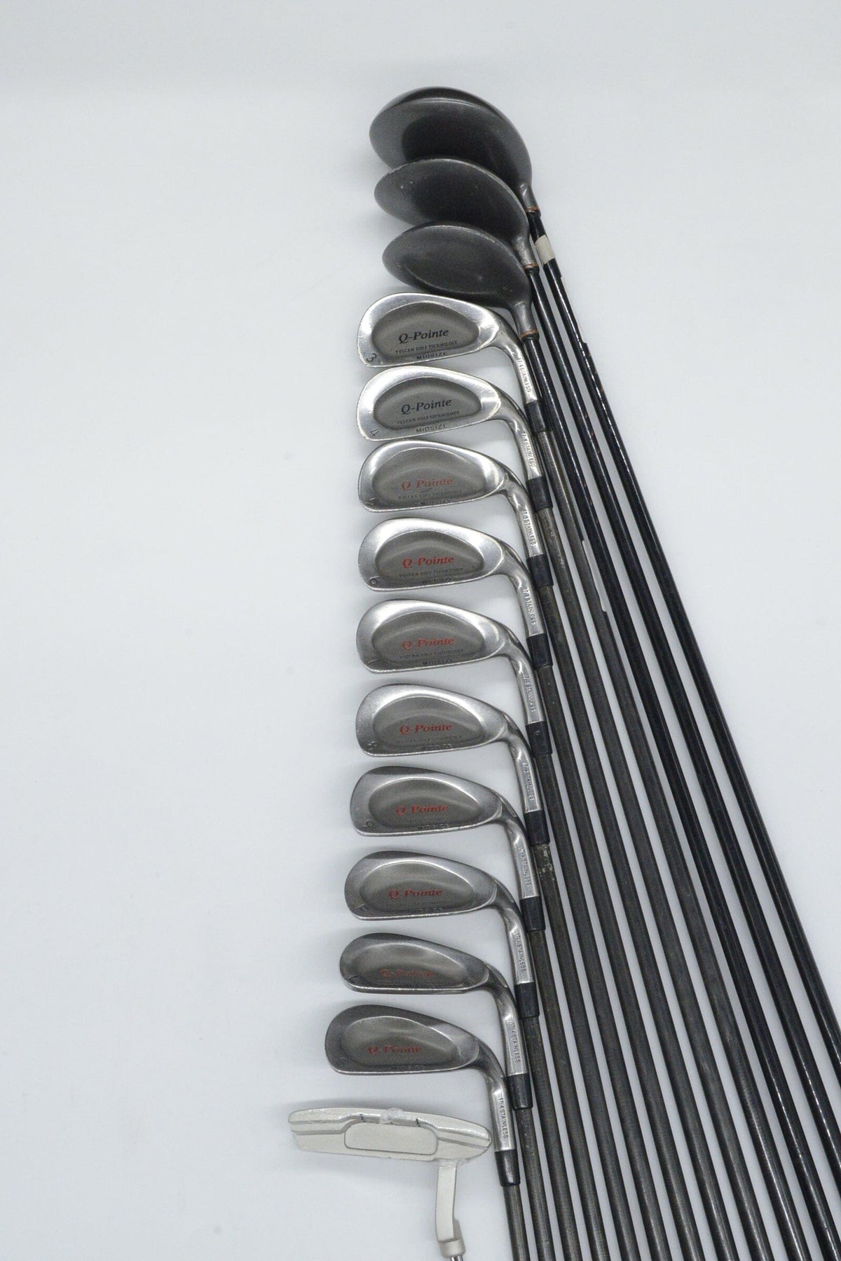 Vulcan Golf Q-Pointe Midsize Mixed Full Set R Flex +1.5"