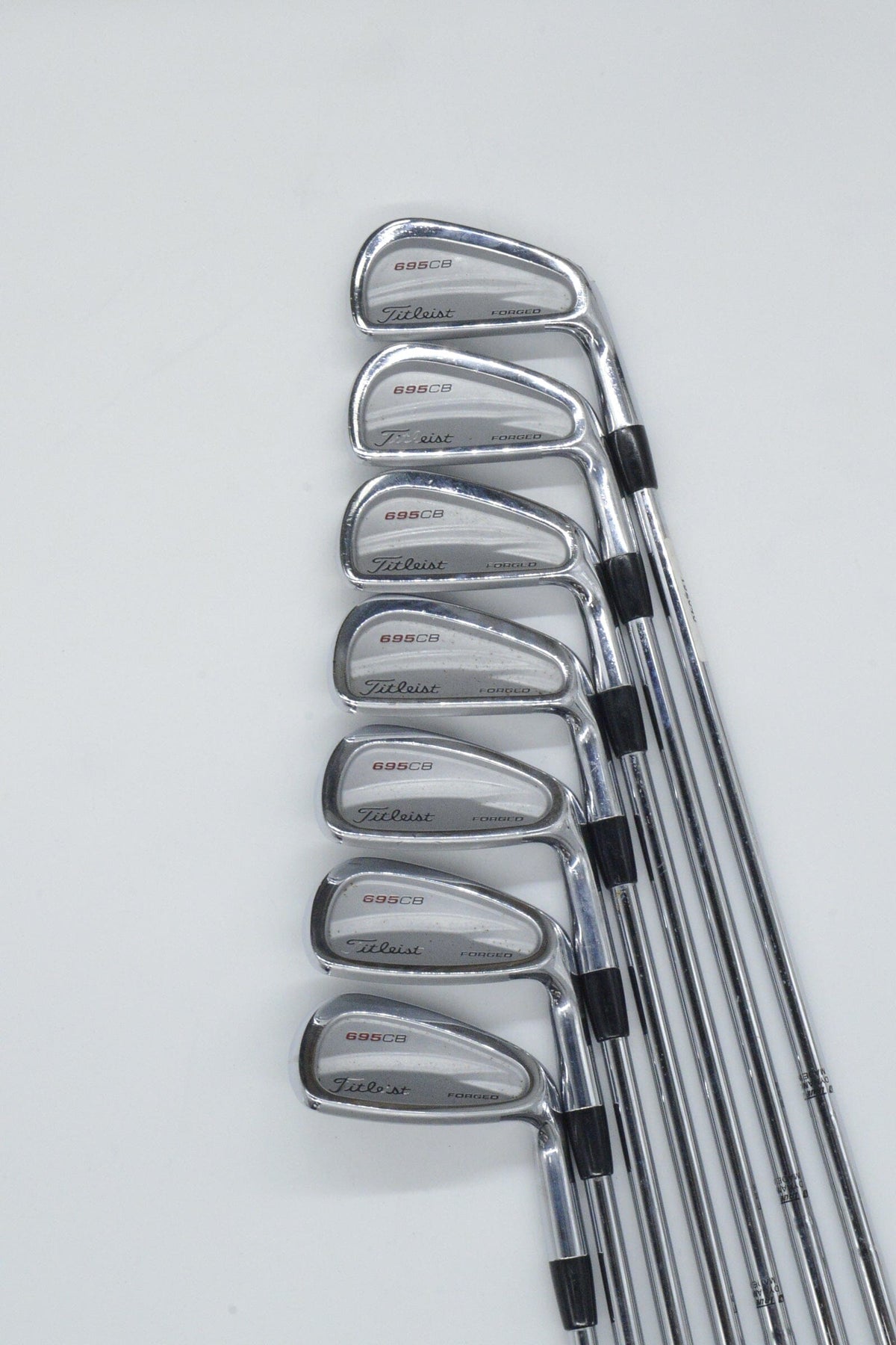 Titleist 695 CB Forged 4-PW Iron Set S Flex Std Length Golf Clubs GolfRoots 