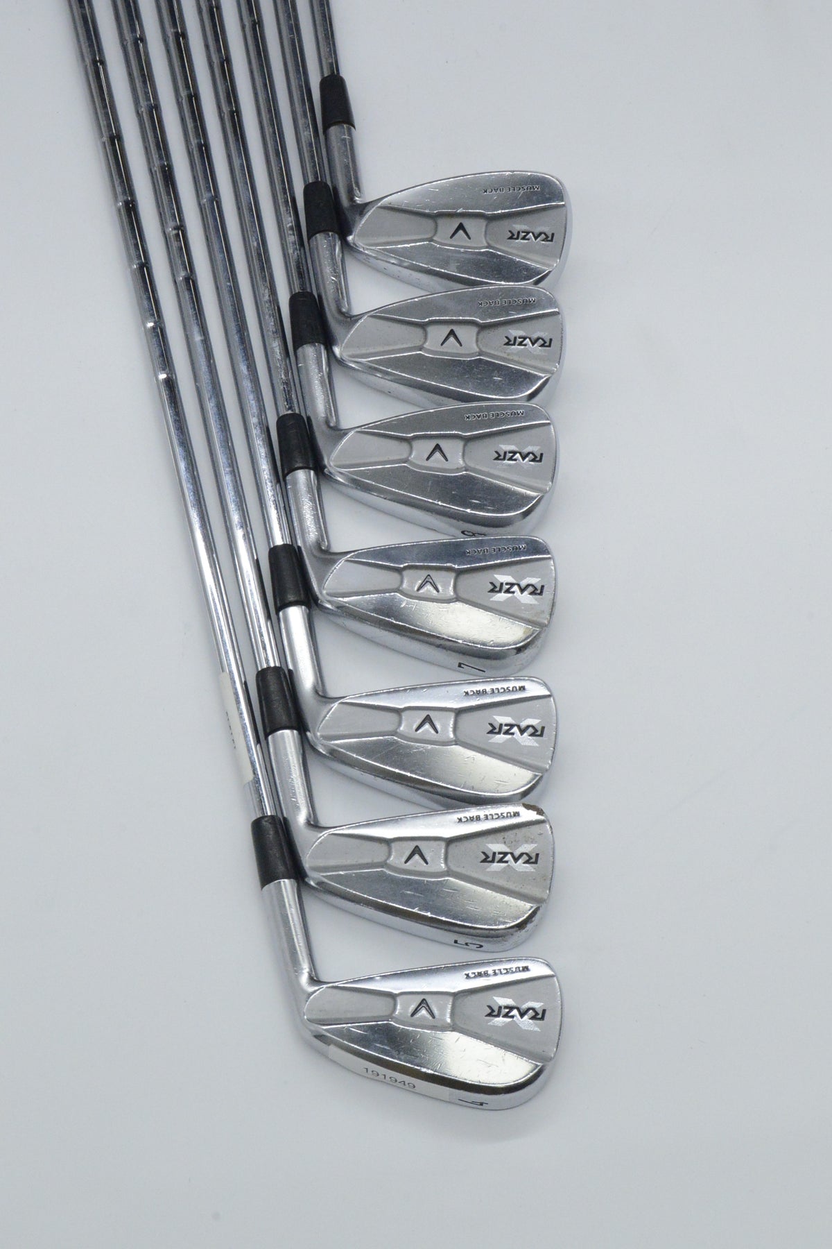Callaway RAZR X Muscleback 4-PW Iron Set S Flex Std Length