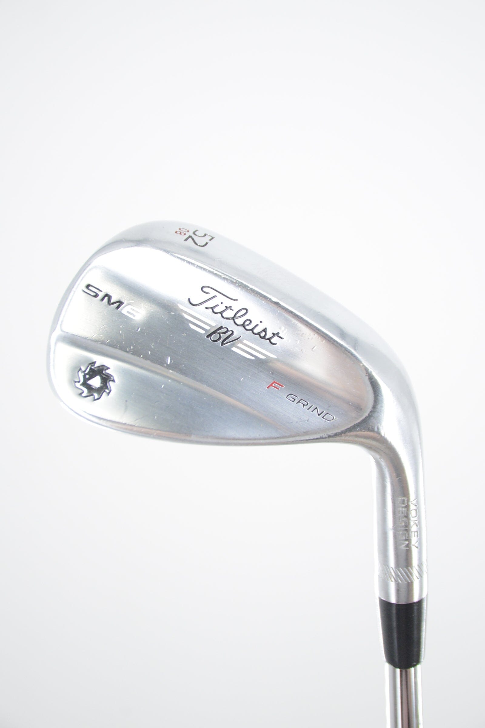 Titleist Vokey SM6 Tour Chrome 52 Degree Wedge Wedge Flex 35.25" Golf Clubs GolfRoots 