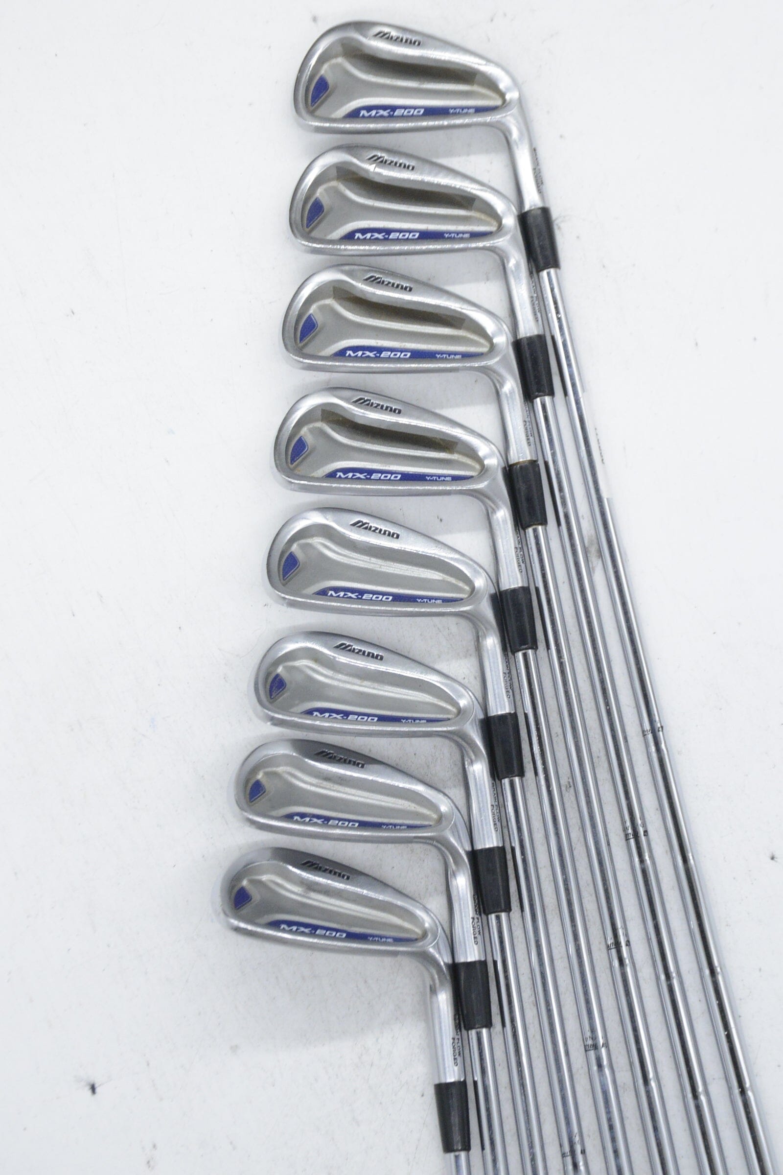 Mizuno MX-200 4-8, PW-SW Iron Set S Flex Std Length Golf Clubs GolfRoots 