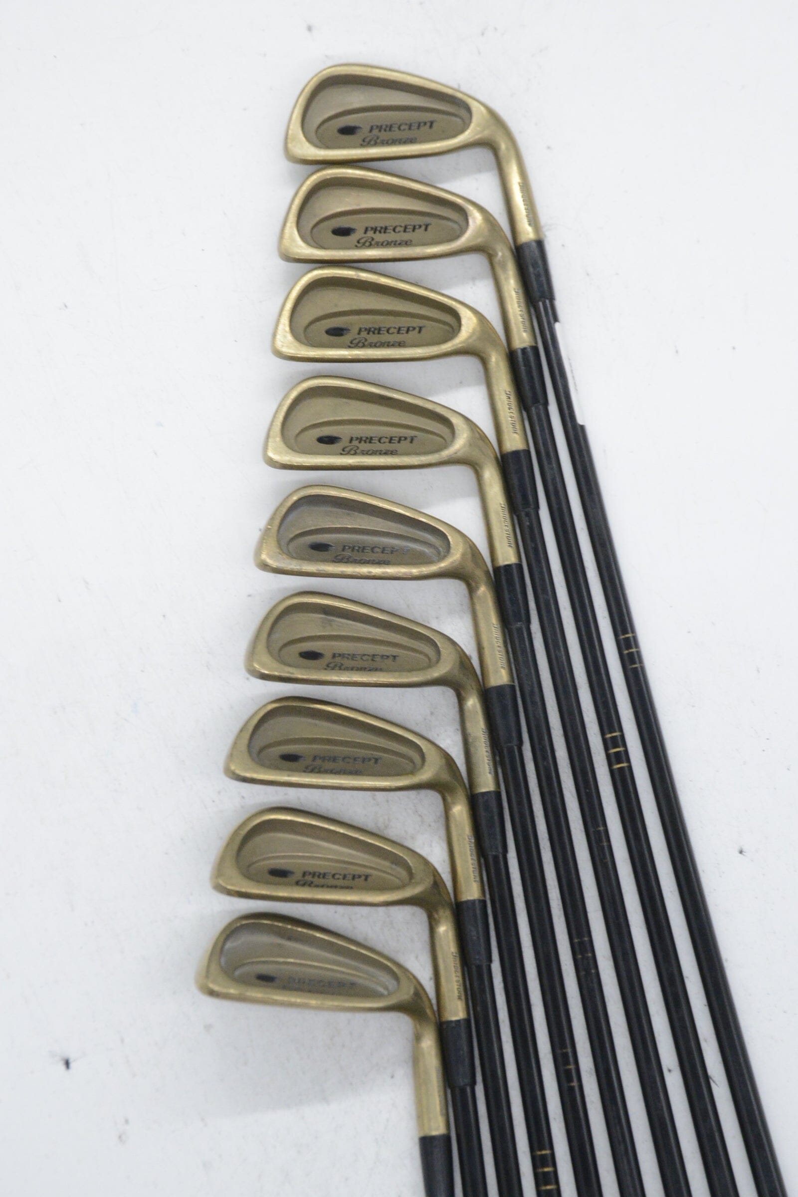 Bridgestone Precept Bronze 3-PW, SW Iron Set S Flex -0.75" Golf Clubs GolfRoots 
