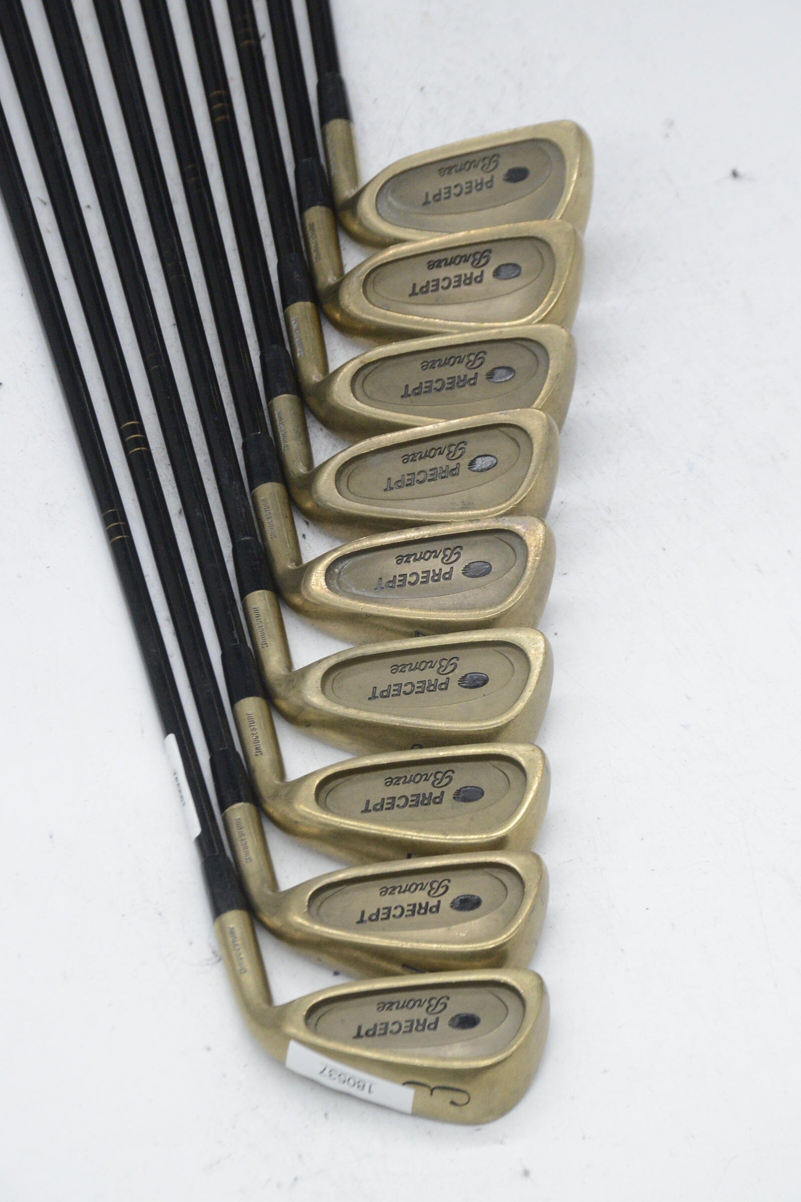 Bridgestone Precept Bronze 3-PW, SW Iron Set S Flex -0.75" Golf Clubs GolfRoots 