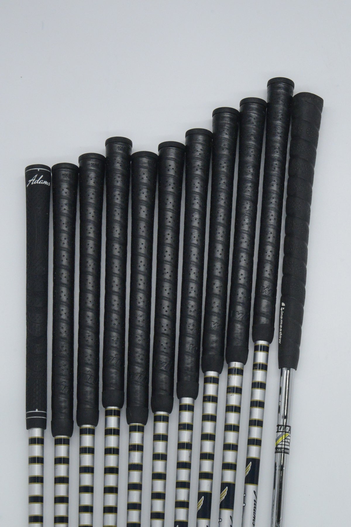 Women's Lefty *Dented* Adams Idea 2014 (No 9 iron) Mixed Full Set W Flex +0.25"