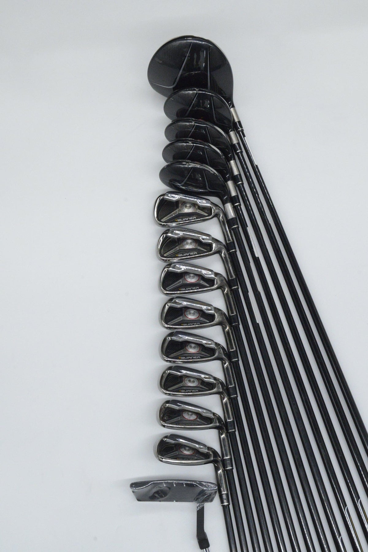 TaylorMade Burner '09 Mixed Full Set R Flex -0.25" Golf Clubs GolfRoots 