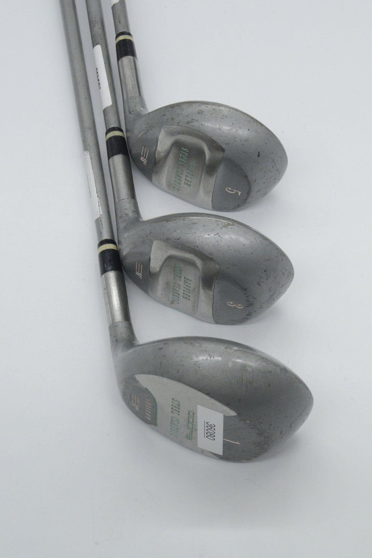 Women's Cobra Steel Classic D, 3W, 5W Wood Set W Flex Golf Clubs GolfRoots 