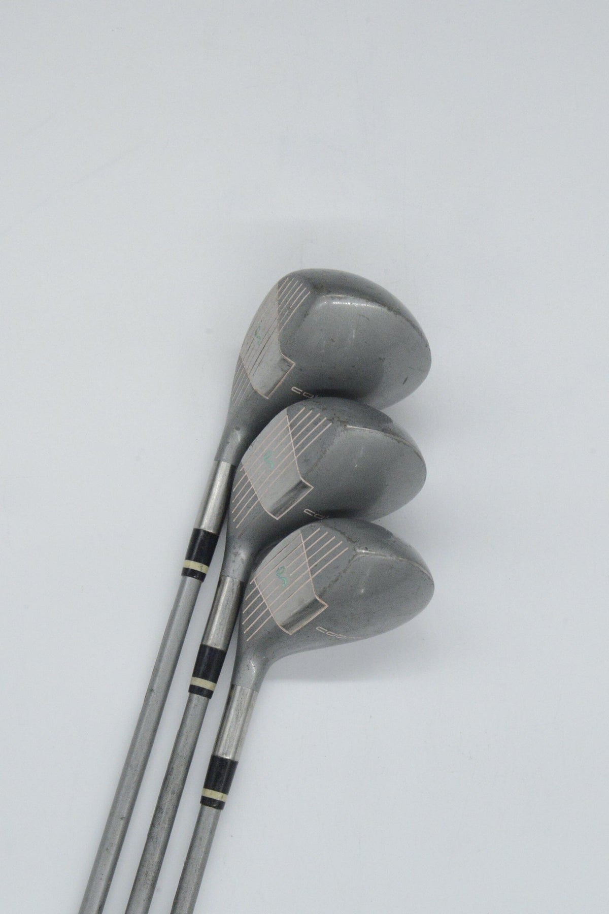 Women's Cobra Steel Classic D, 3W, 5W Wood Set W Flex Golf Clubs GolfRoots 