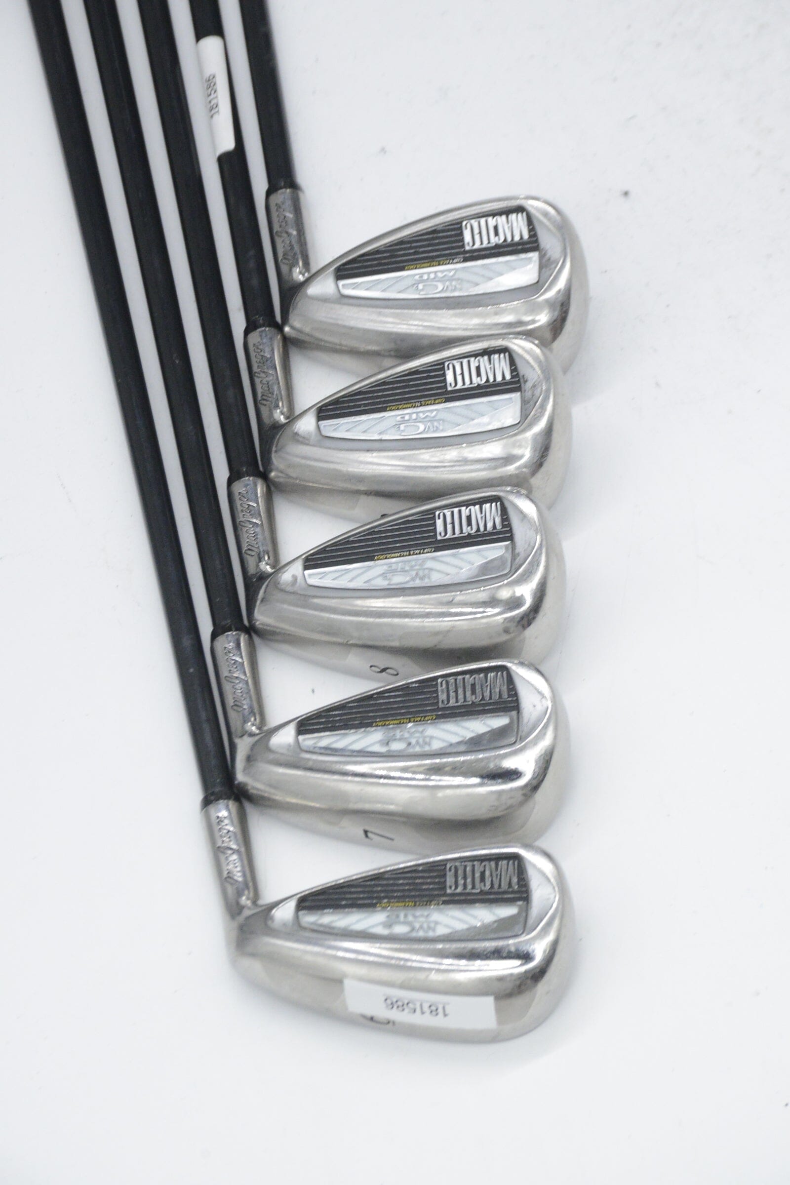 MacGregor Mac Tec NVG2 Mid 6-PW Iron Set R Flex +0.5" Golf Clubs GolfRoots 