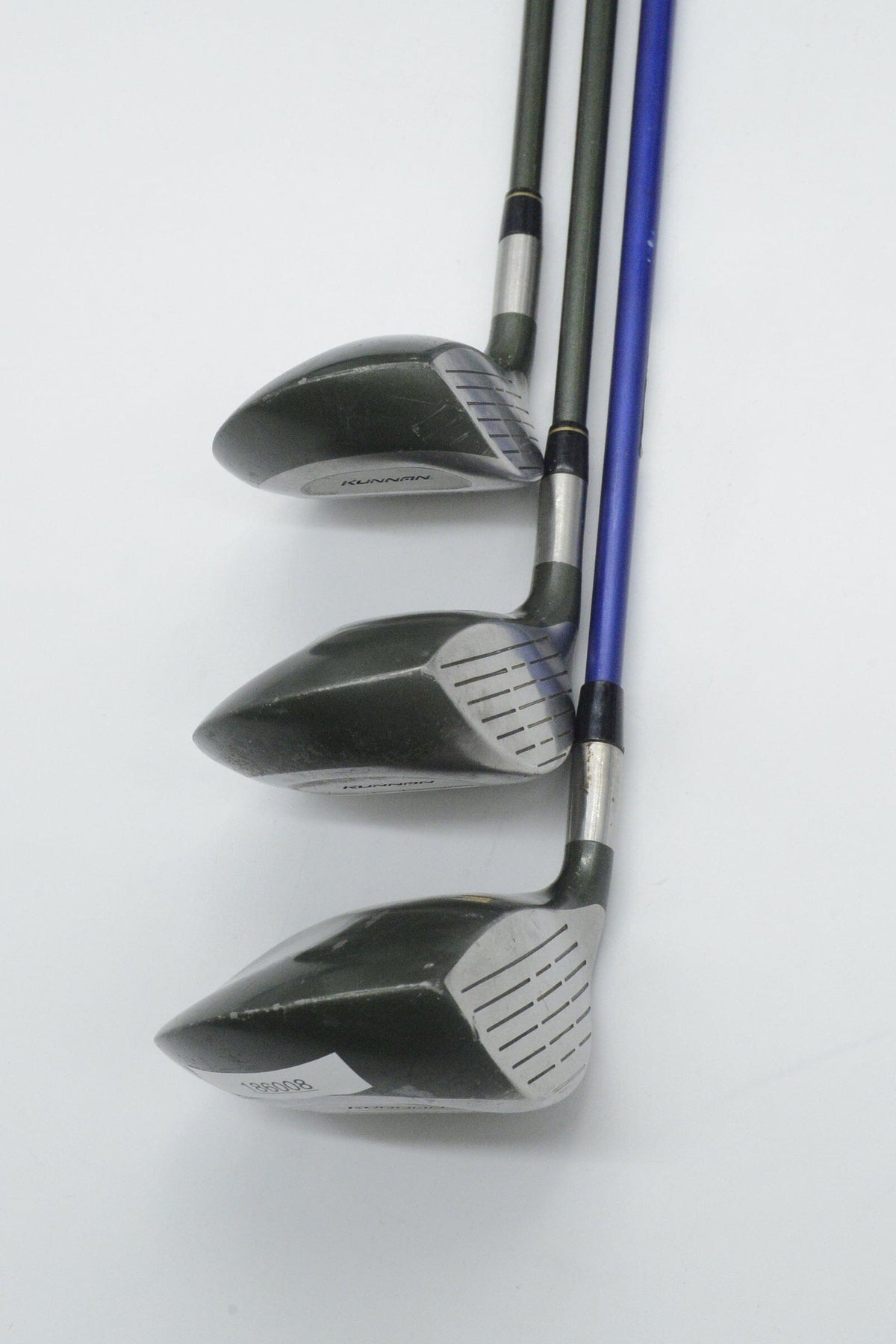 *Dented* Kunnan Asymmetric D, 3W, 5W Wood Set R Flex Golf Fairway Woods Kunnan 