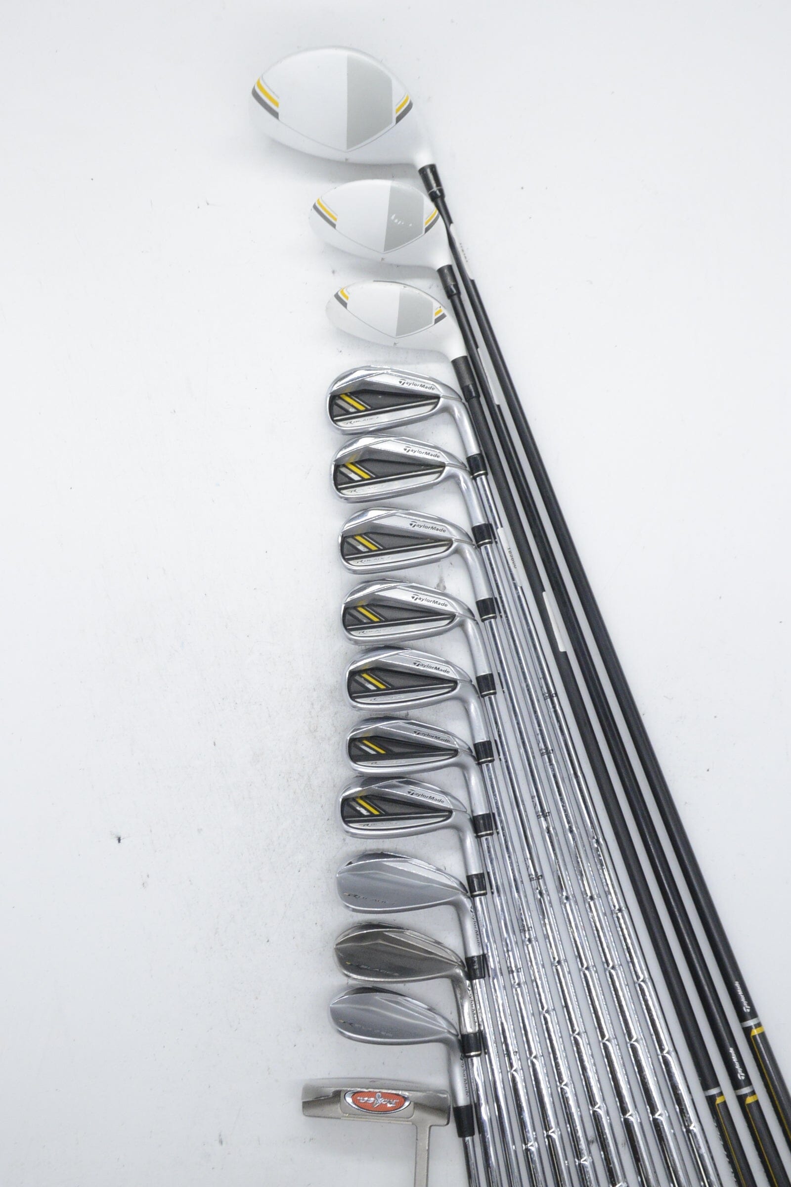 TaylorMade Rbladez Mixed Full Set S Flex +1" Golf Clubs GolfRoots 